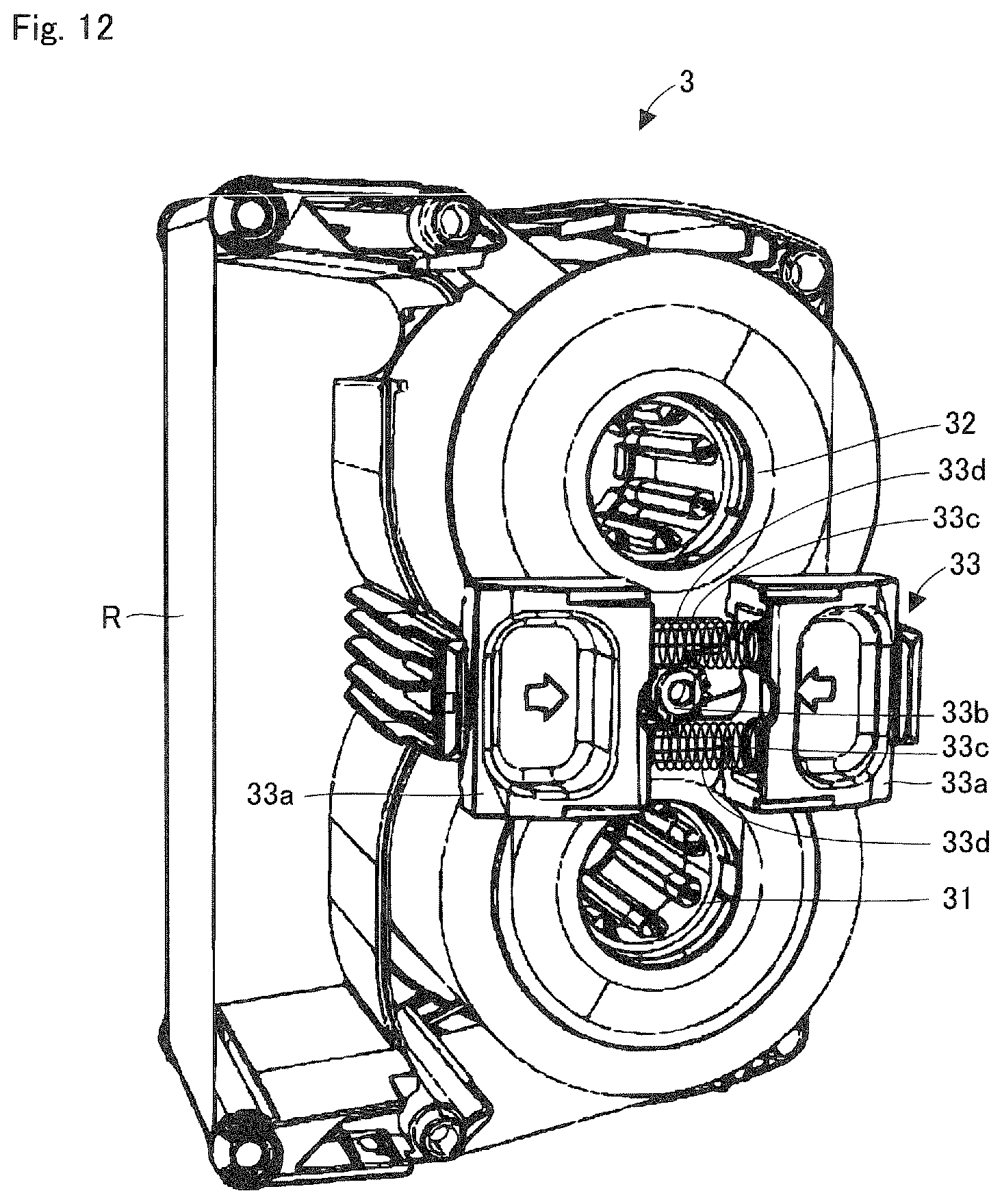Patent US12325249 Figure 11 – Medicine packaging device, ink ribbon running control method, ink ribbon roll and ink ribbon cassette
