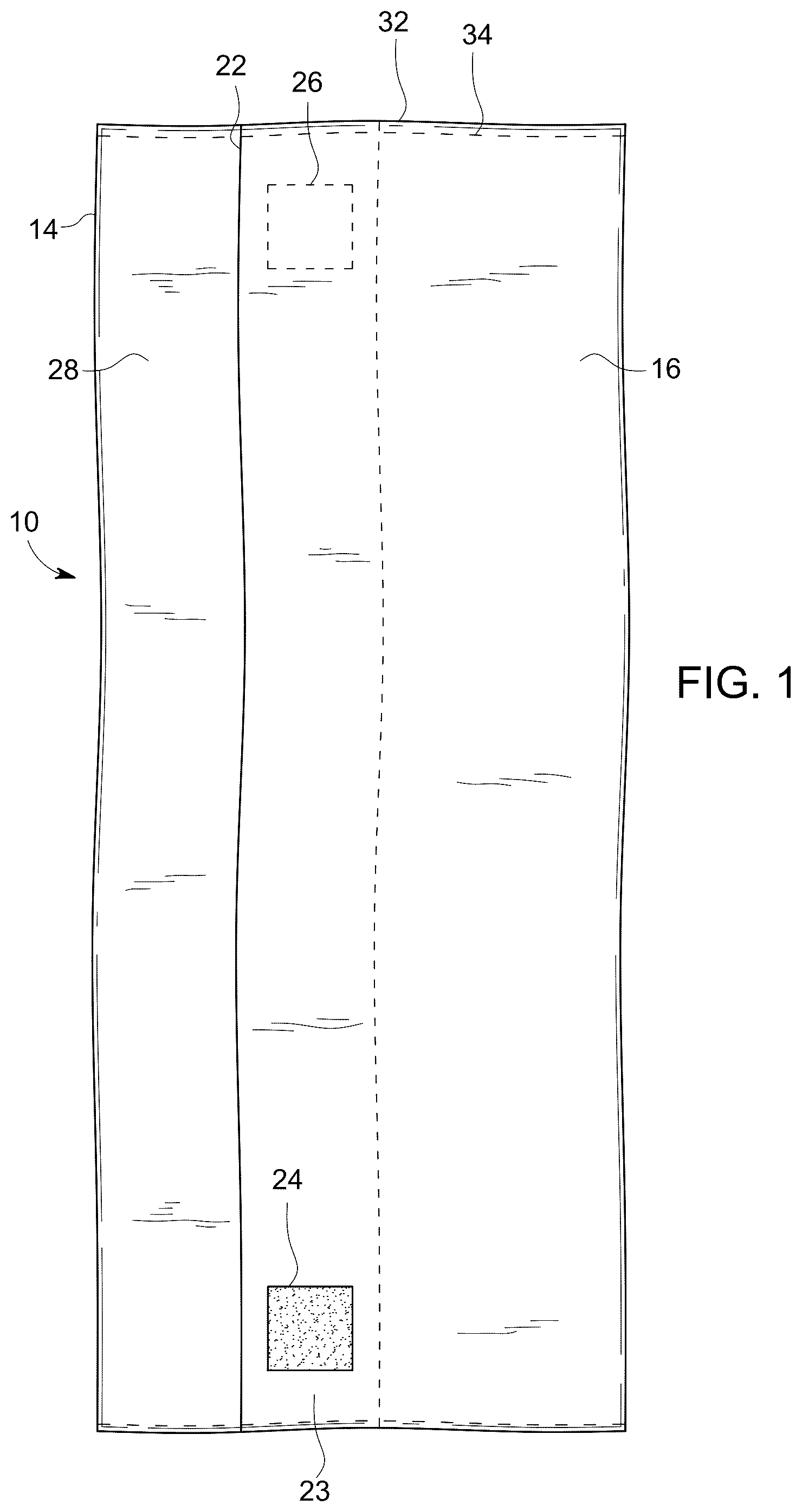 Patent US12325261 Figure 1 – Sectionable painter's cup