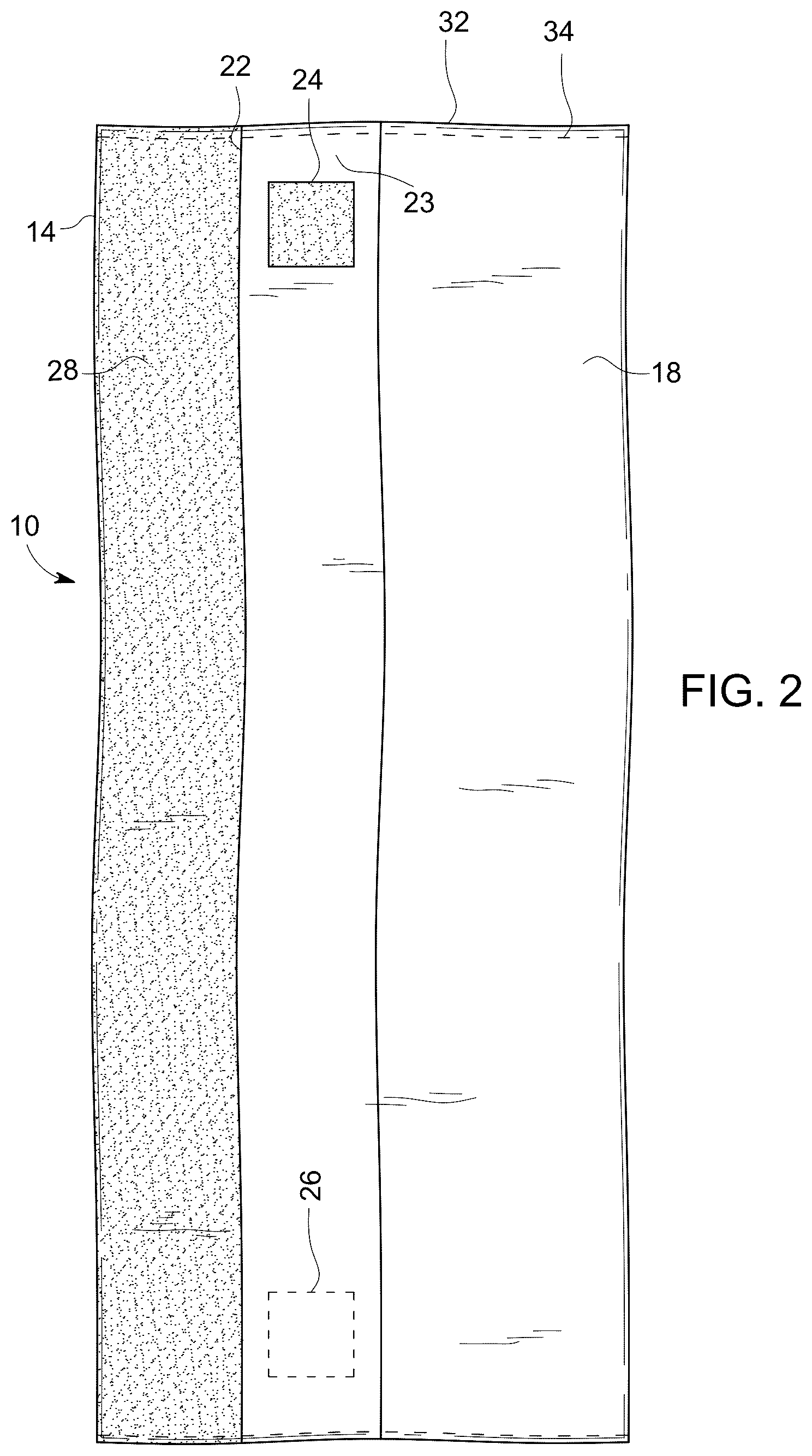 Patent US12325261 Figure 2 – Sectionable painter's cup