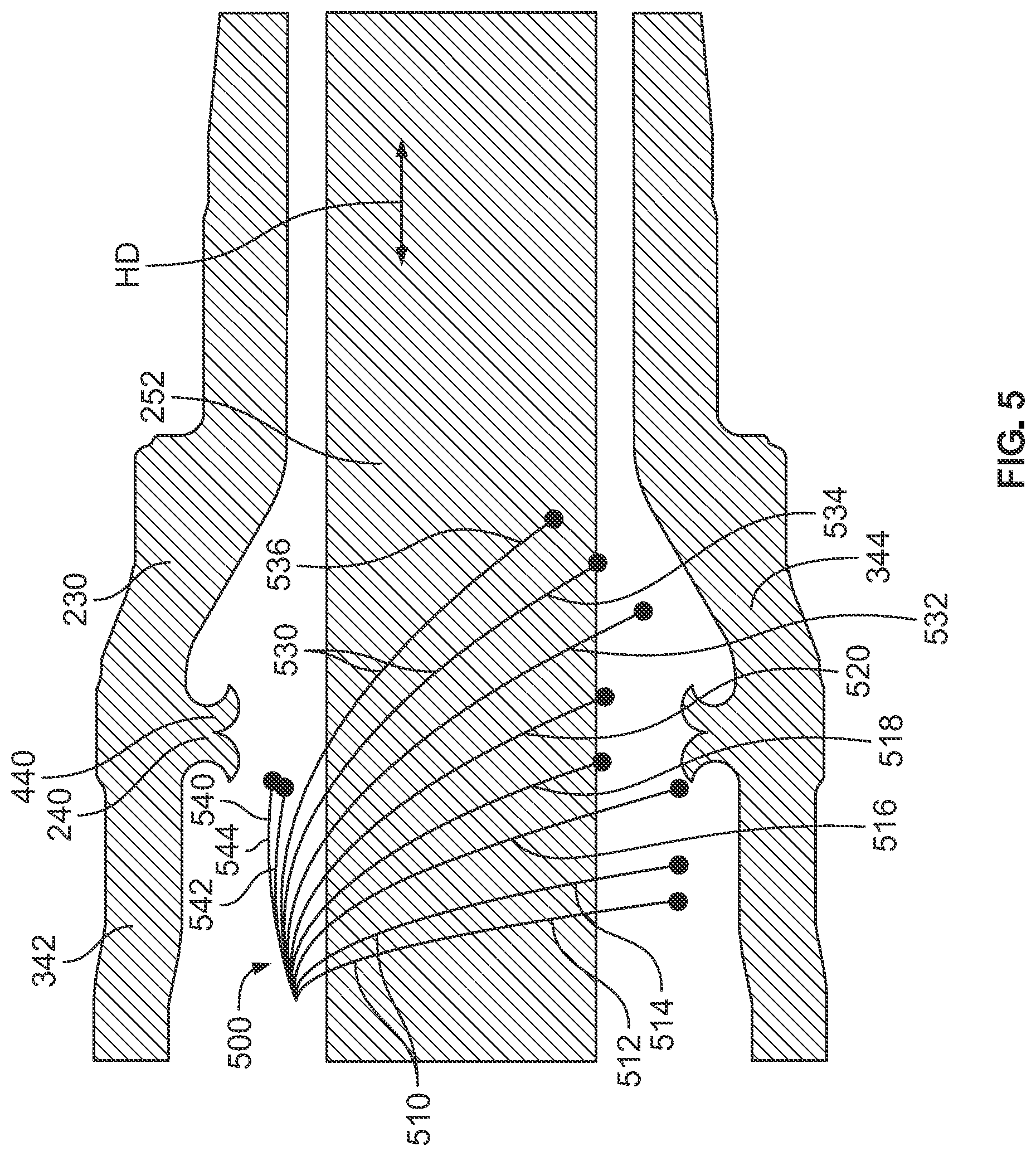Patent US12325262 Figure 5 – Lubrication distribution systems, powertrains incorporating the same, and methods of using the same