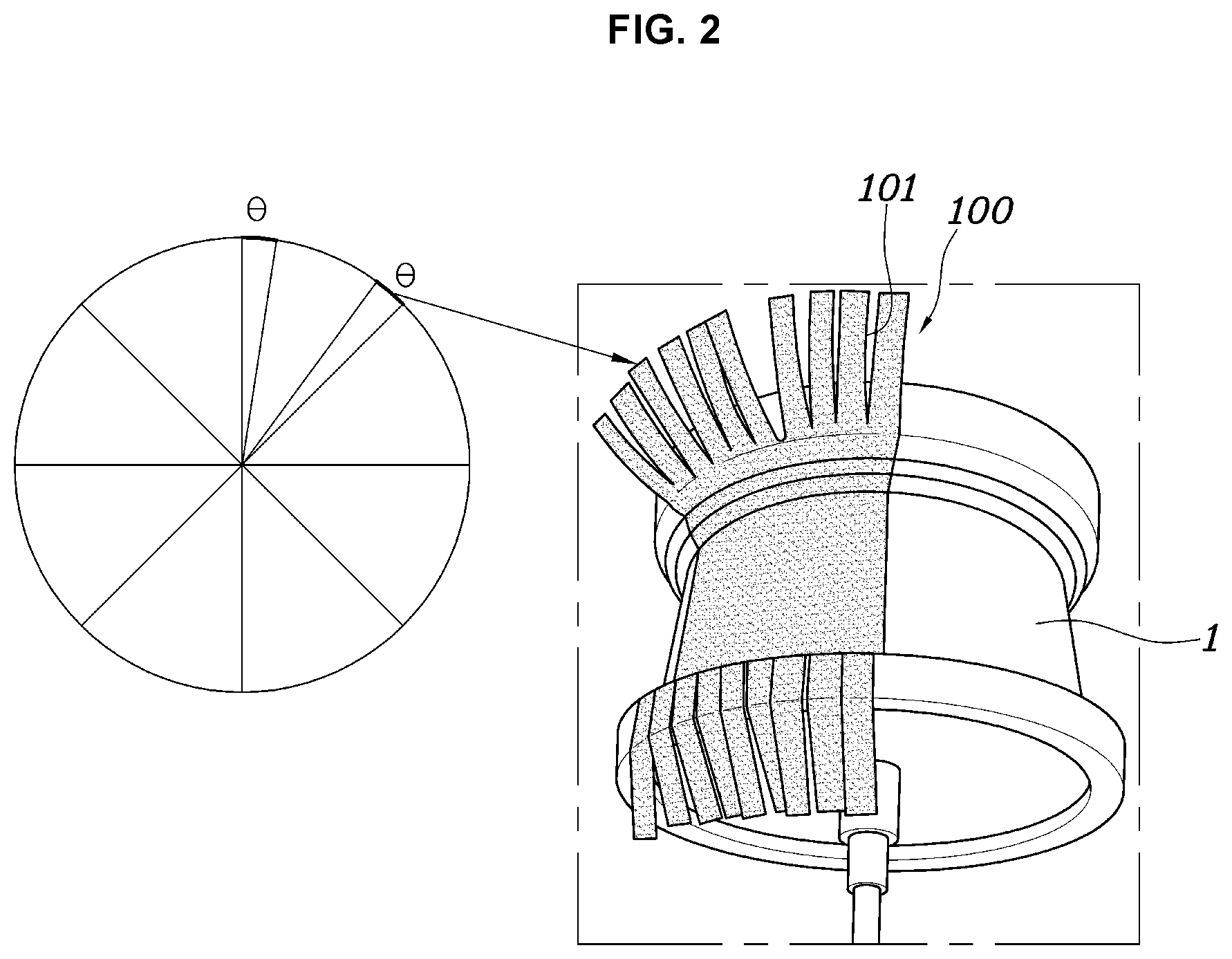 Patent US12325263 Figure 2 – Composite rim of vehicle wheel and method of manufacturing the same