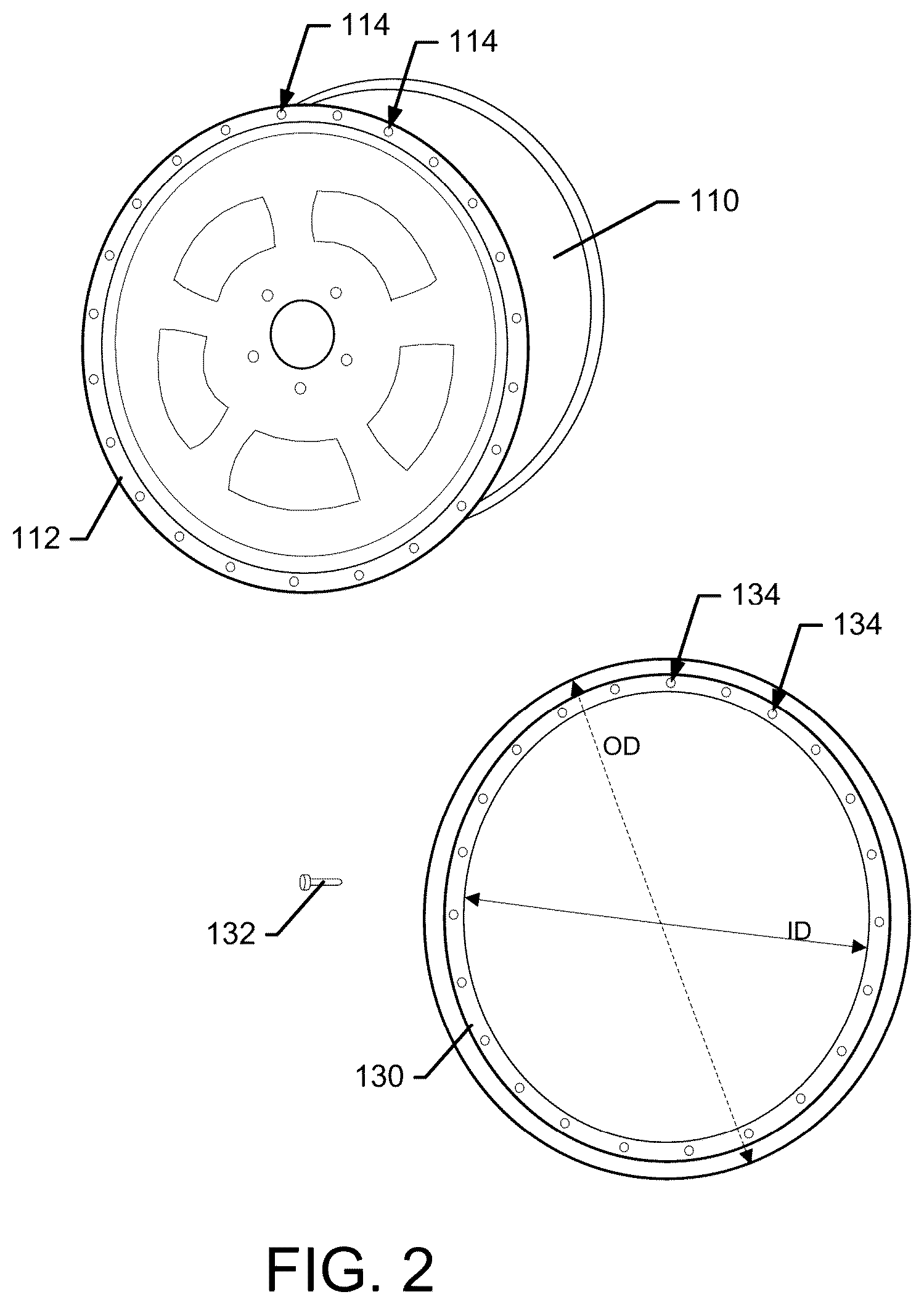 Patent US12325266 Figure 2 – Bead lock snow chain integration