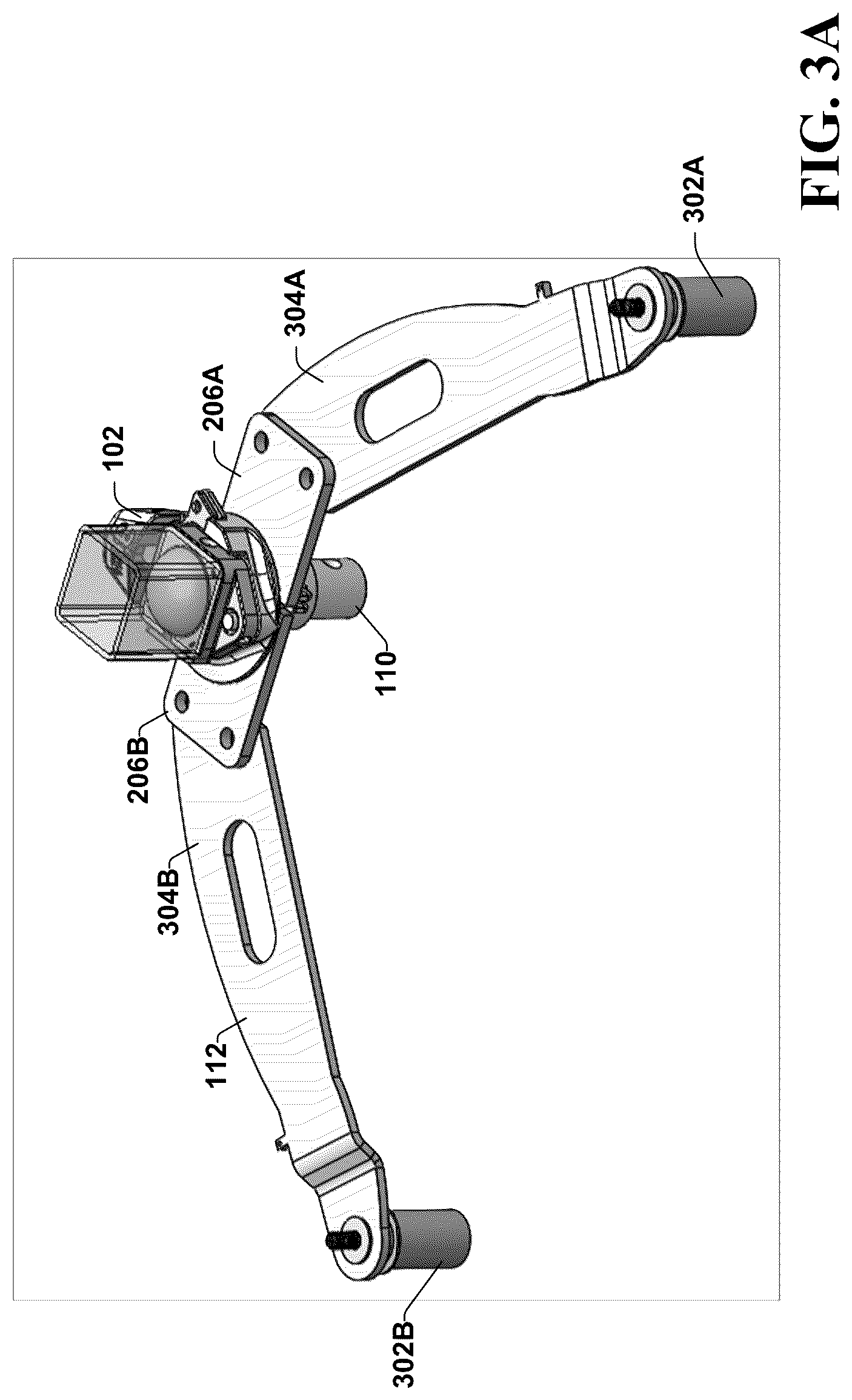 Patent US12325268 Figure 4 – Gooseneck hitch with adjustable rotation locking mechanism