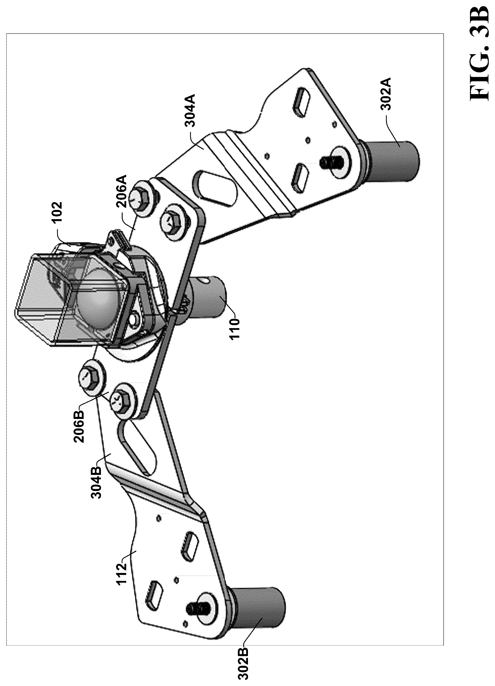 Patent US12325268 Figure 5 – Gooseneck hitch with adjustable rotation locking mechanism