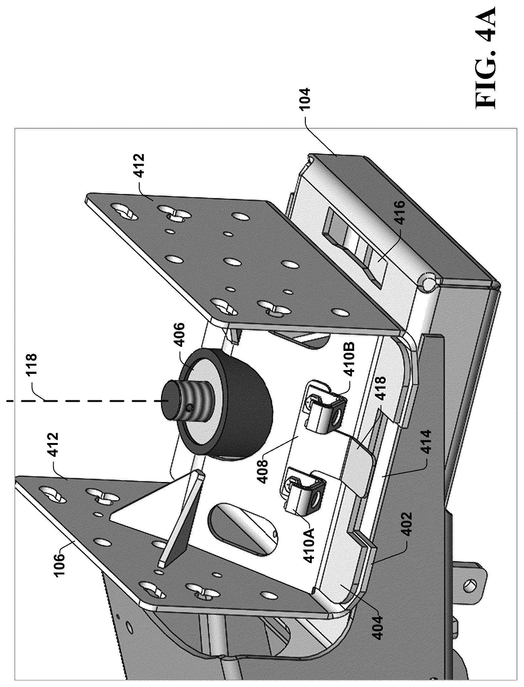 Patent US12325268 Figure 6 – Gooseneck hitch with adjustable rotation locking mechanism