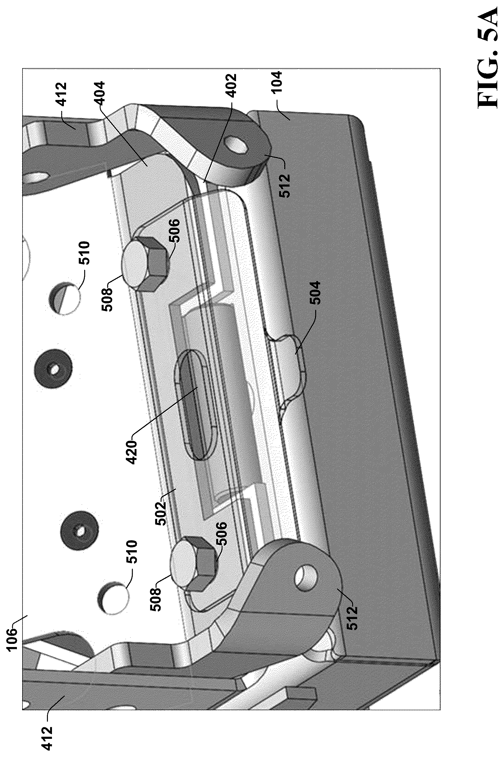Patent US12325268 Figure 8 – Gooseneck hitch with adjustable rotation locking mechanism