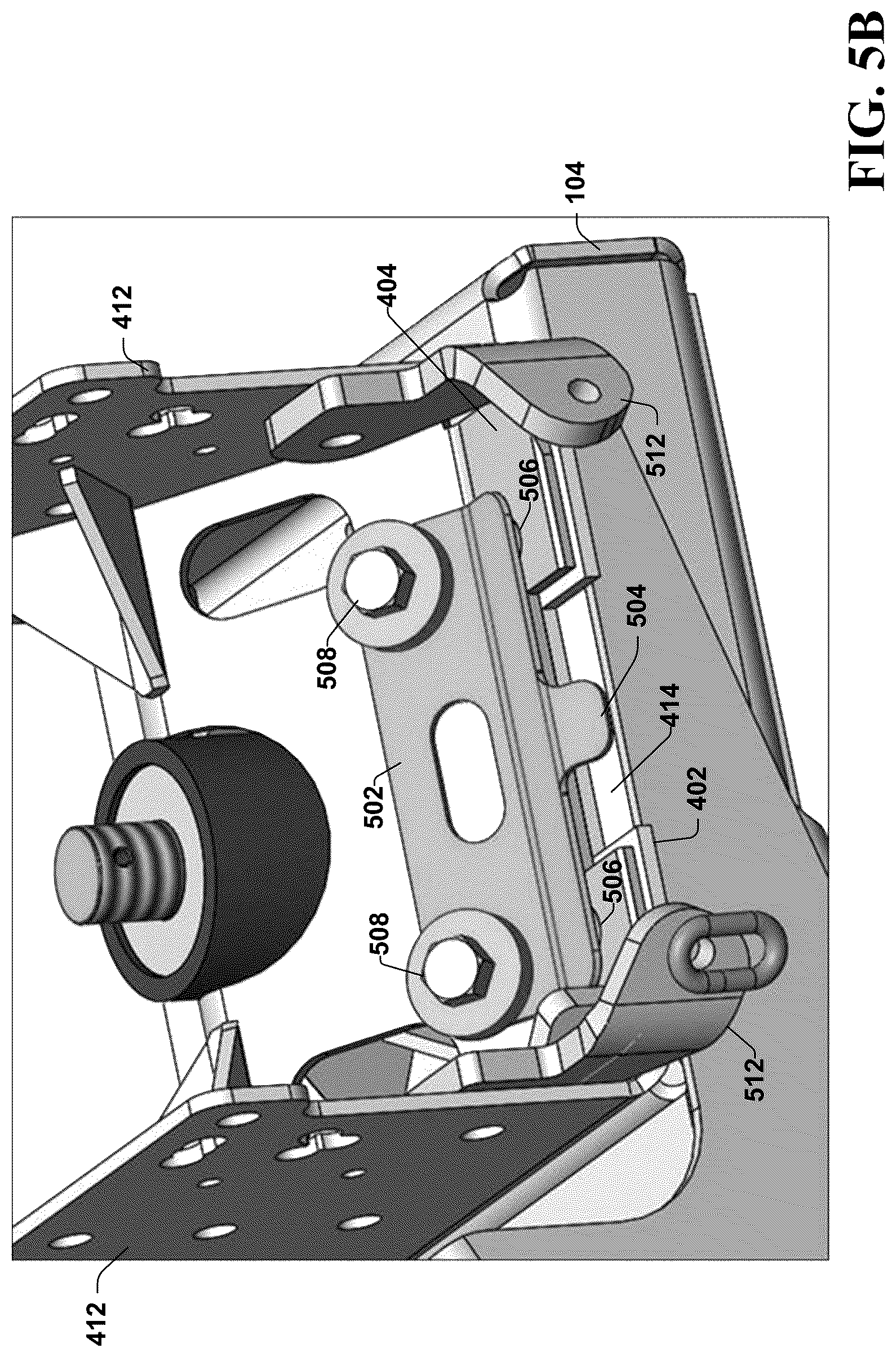 Patent US12325268 Figure 9 – Gooseneck hitch with adjustable rotation locking mechanism