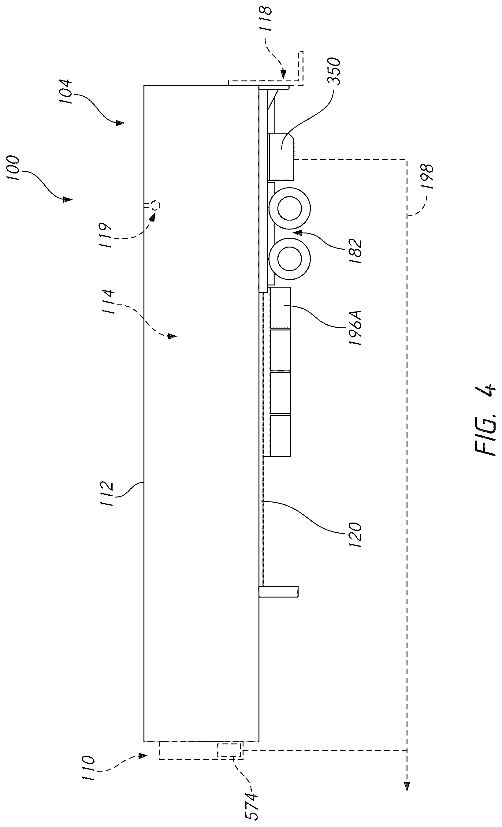 Patent US12325269 Figure 5 – Trailer hookup breakaway mitigation systems and methods