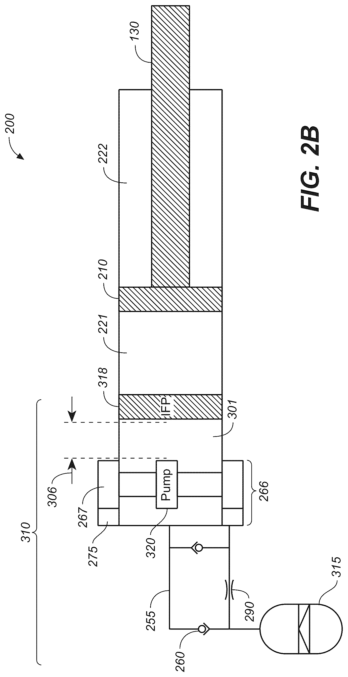 Patent US12325276 Figure 3 – IFP shock with automatically adjustable ride height