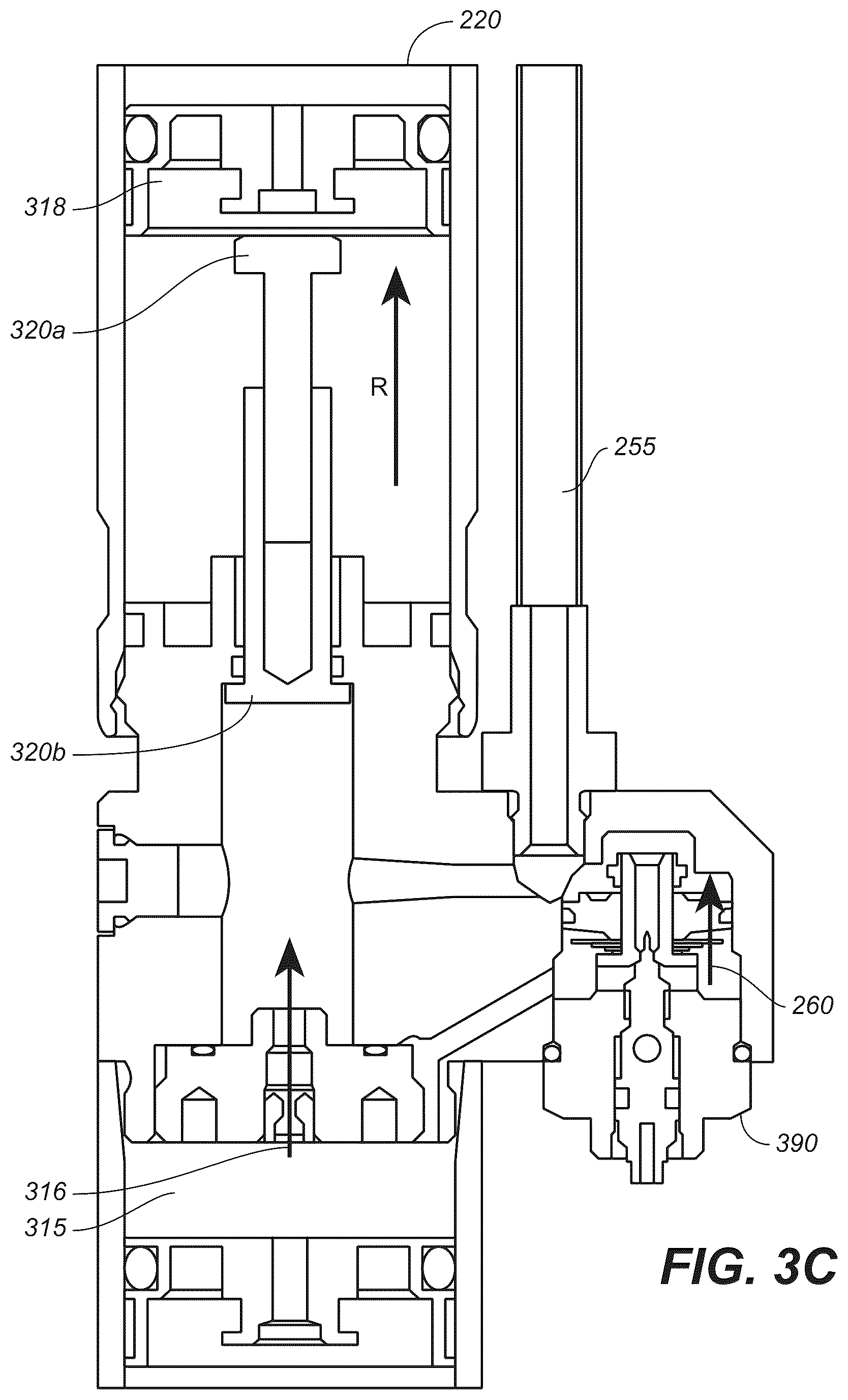 Patent US12325276 Figure 7 – IFP shock with automatically adjustable ride height