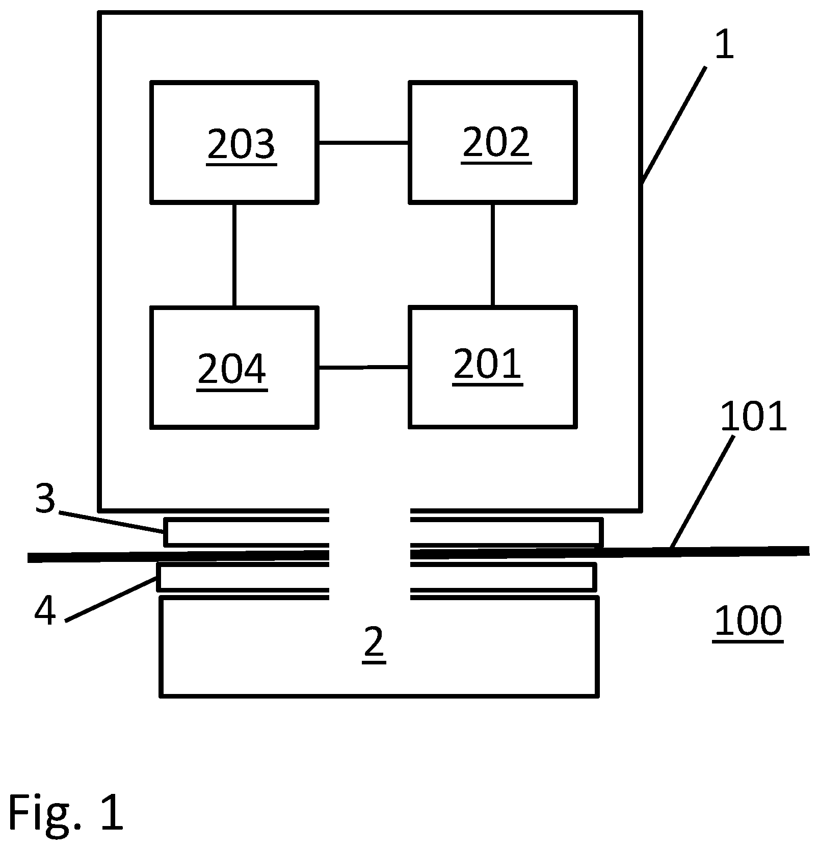 Patent US12325277 Figure 1 – Air-conditioning device for installing on a roof