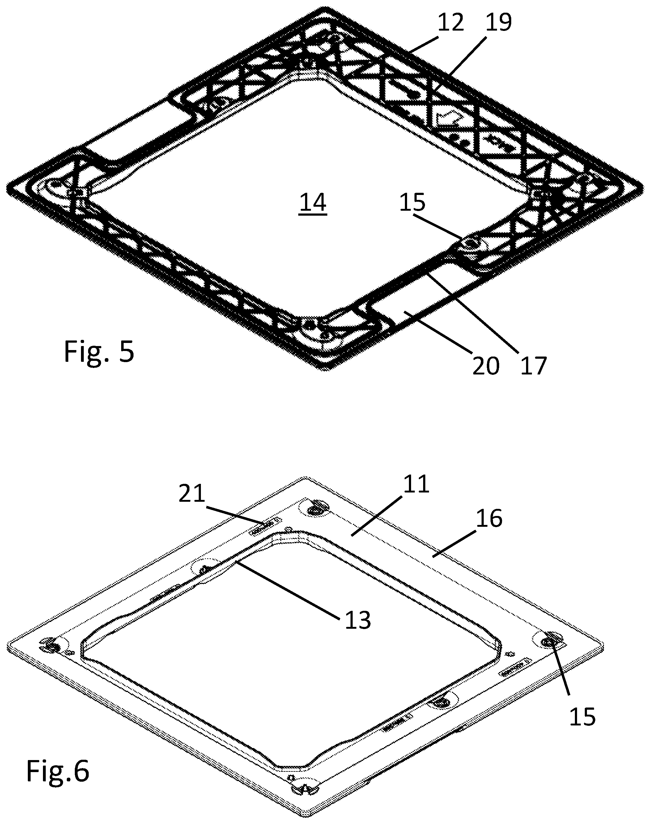 Patent US12325277 Figure 4 – Air-conditioning device for installing on a roof
