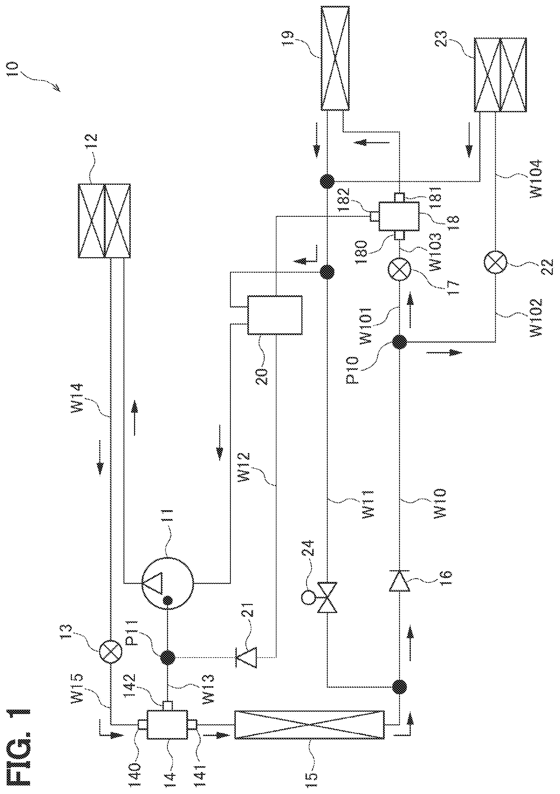 Patent US12325286 Figure 1 – Attachment structure for expansion valves
