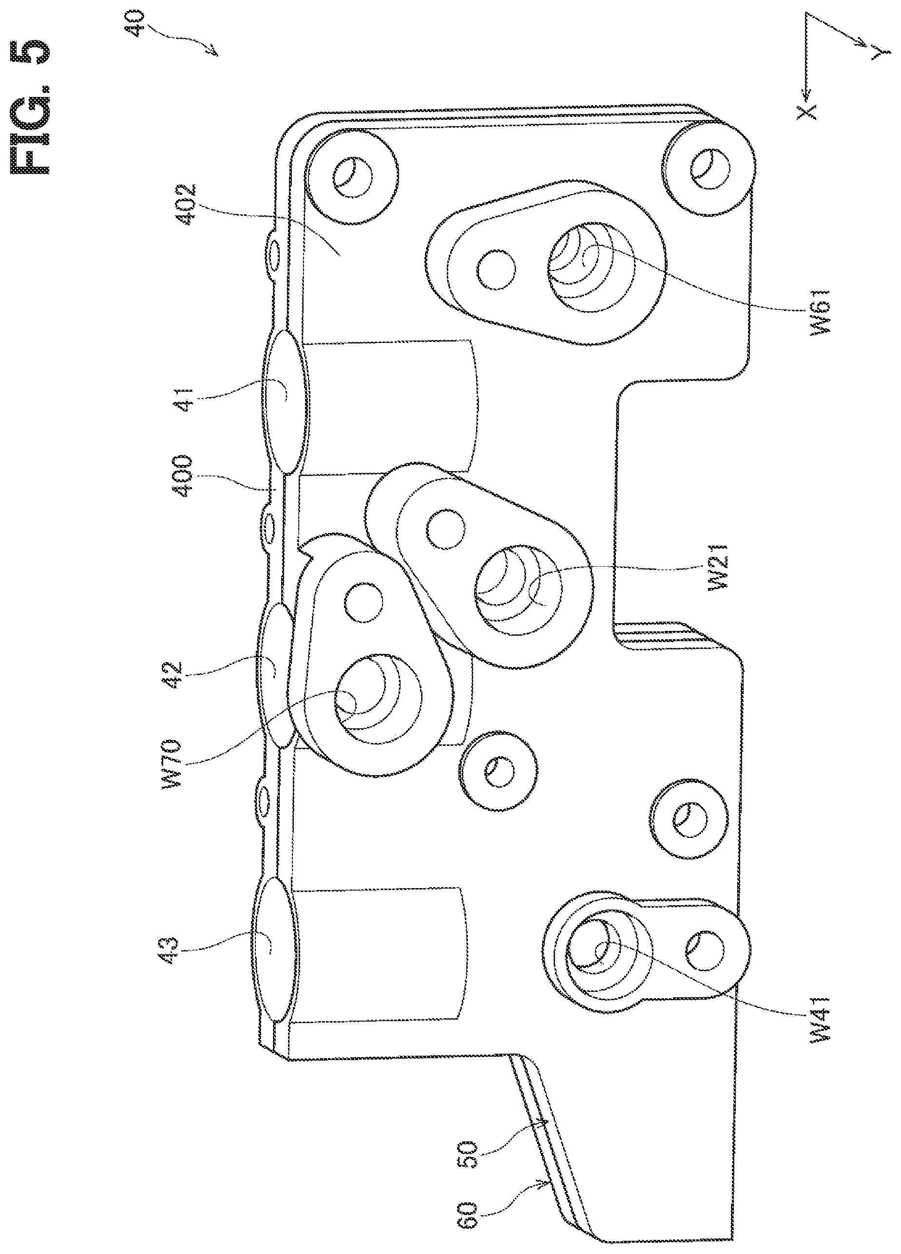 Patent US12325286 Figure 5 – Attachment structure for expansion valves
