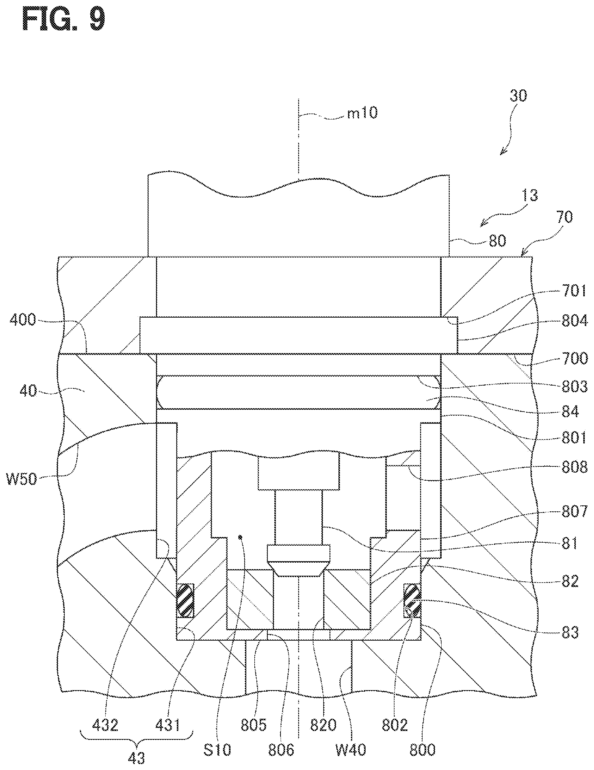 Patent US12325286 Figure 9 – Attachment structure for expansion valves