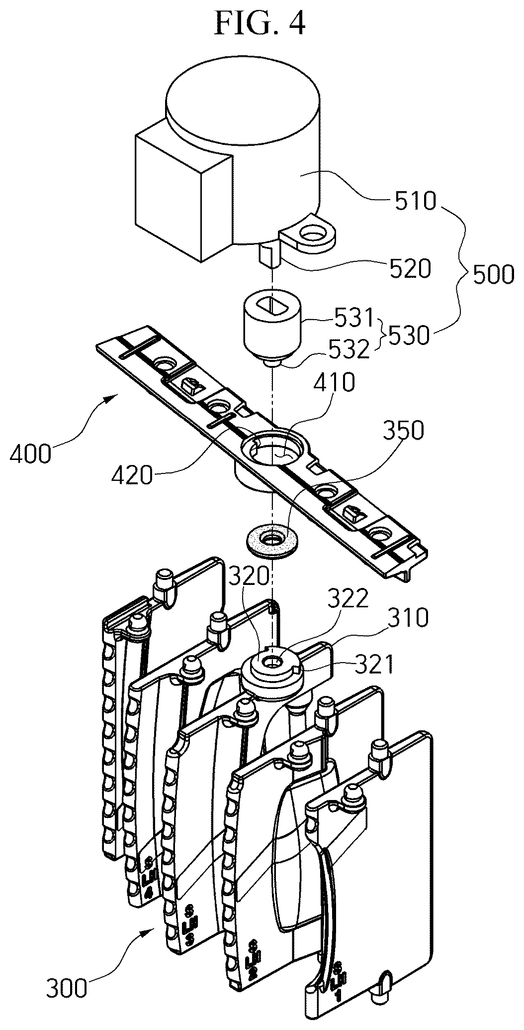 Patent US12325288 Figure 4 – Vehicle air vent structure and operation method thereof