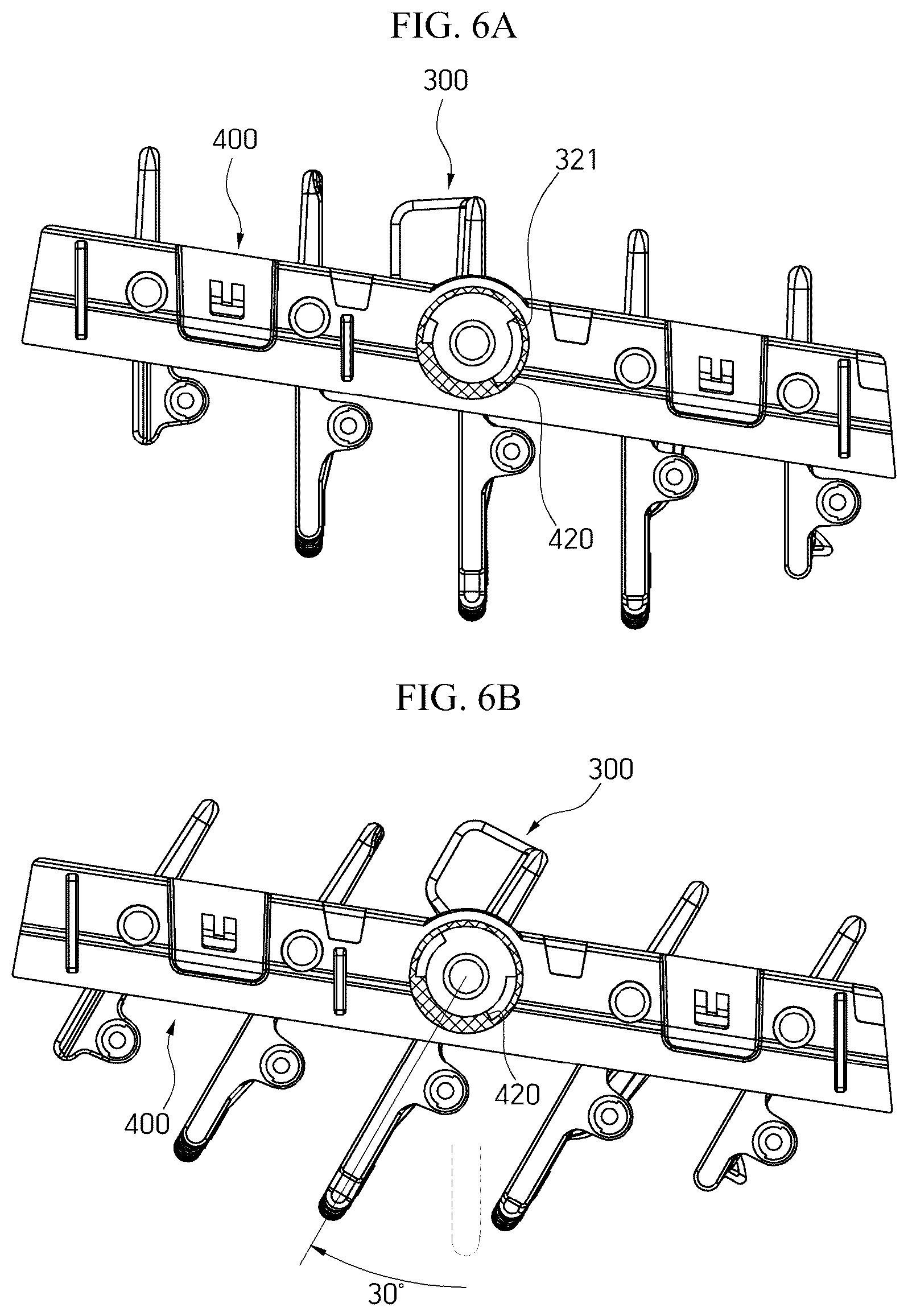 Patent US12325288 Figure 6 – Vehicle air vent structure and operation method thereof