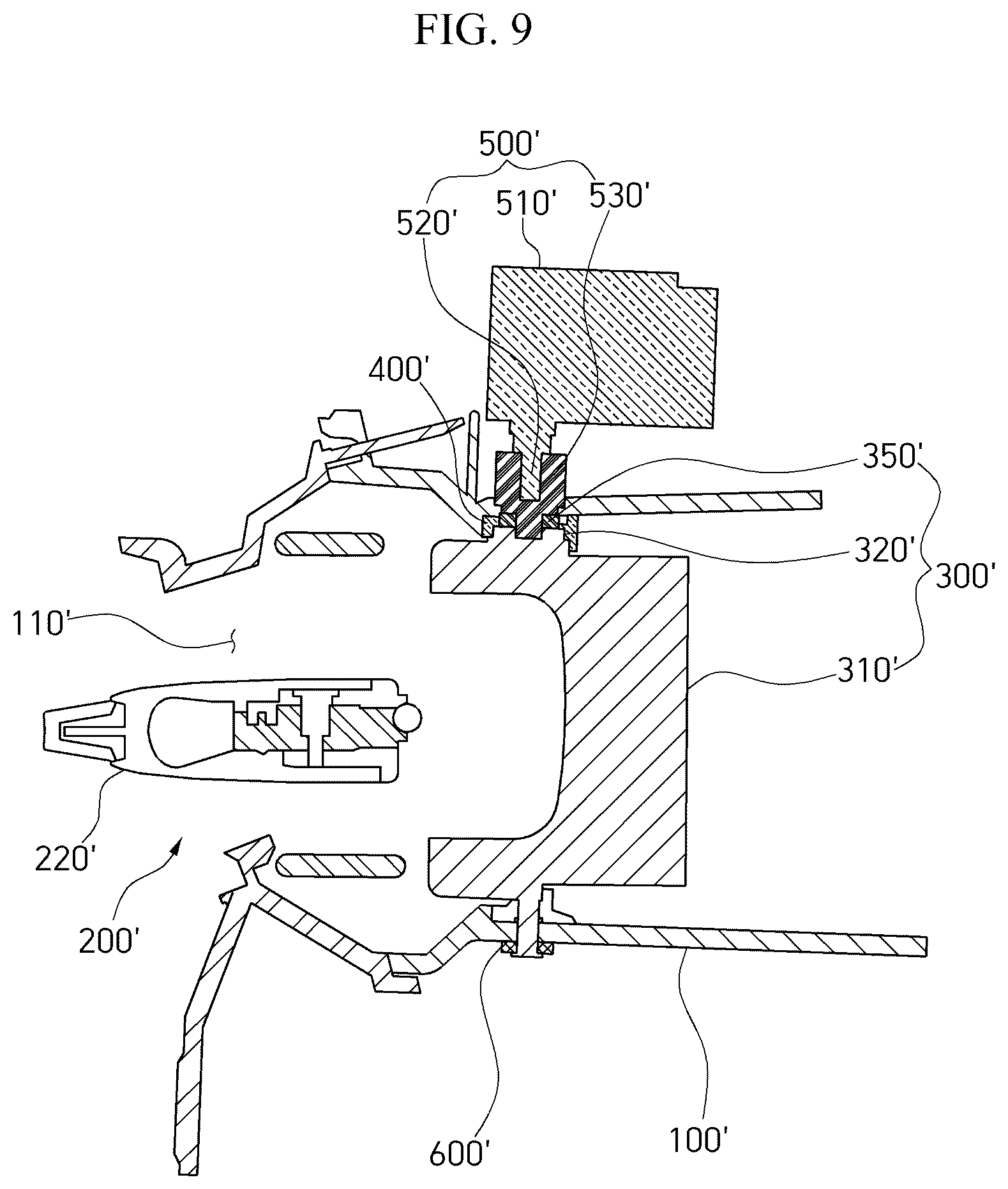 Patent US12325288 Figure 10 – Vehicle air vent structure and operation method thereof