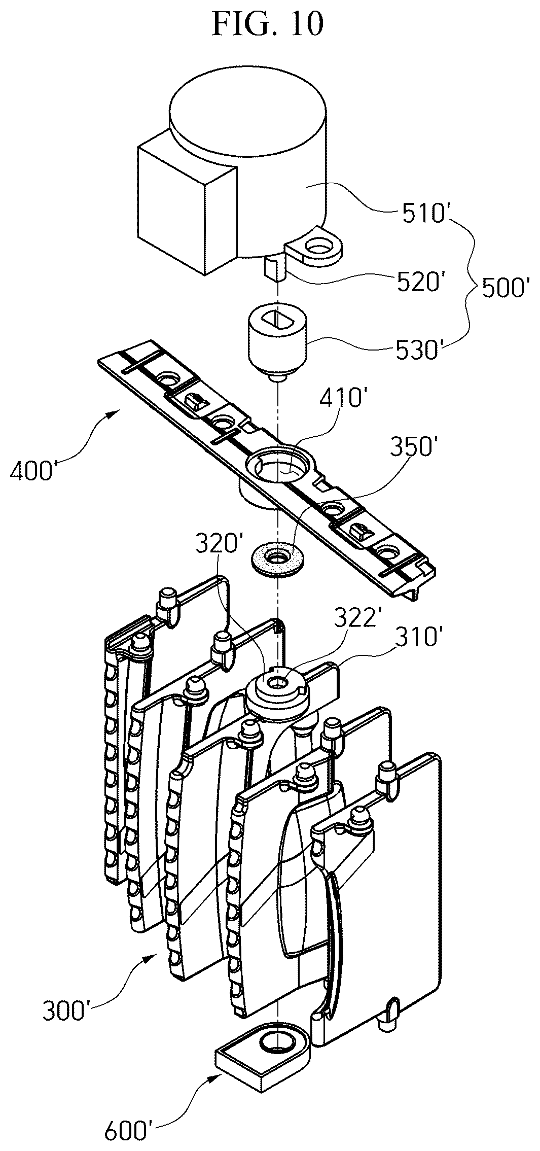 Patent US12325288 Figure 11 – Vehicle air vent structure and operation method thereof