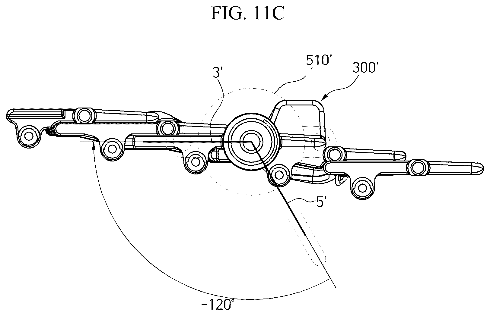 Patent US12325288 Figure 13 – Vehicle air vent structure and operation method thereof