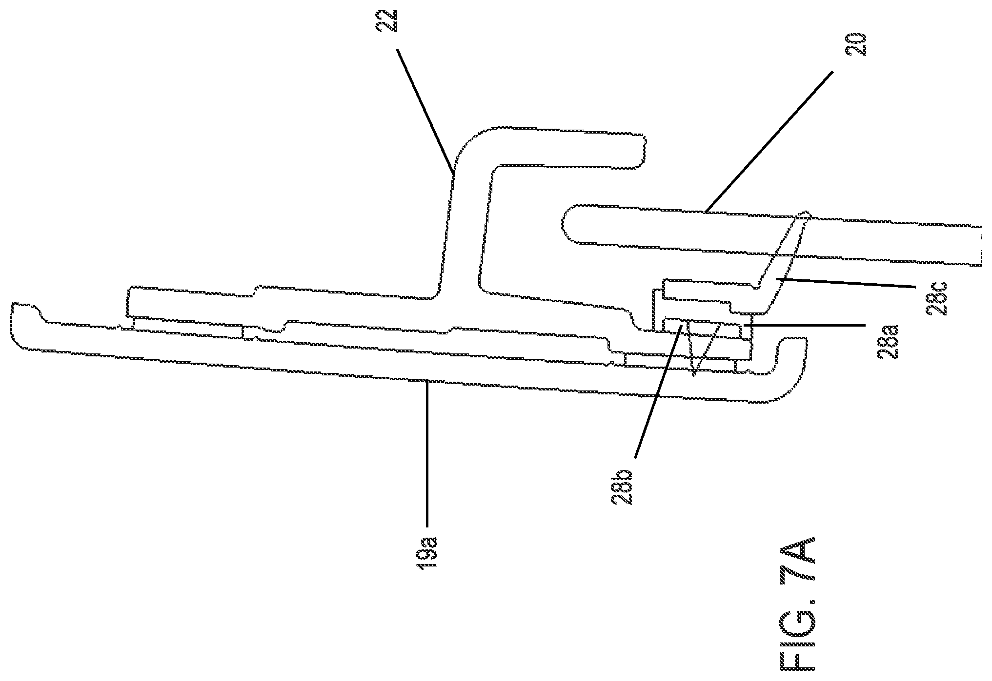 Patent US12325291 Figure 8 – Sealing system for movable window of vehicular rear window assembly