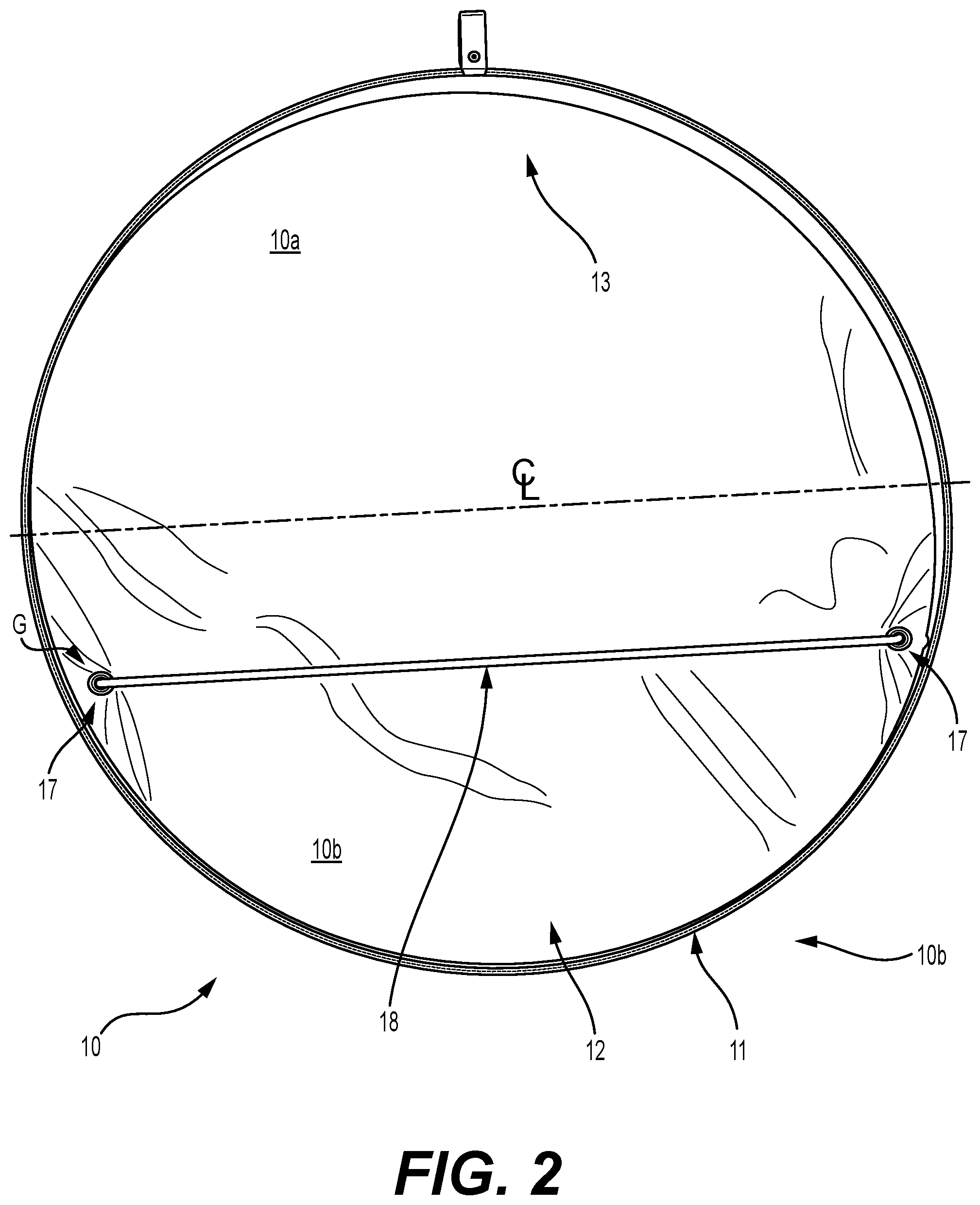 Patent US12325293 Figure 2 – Tire sun shield