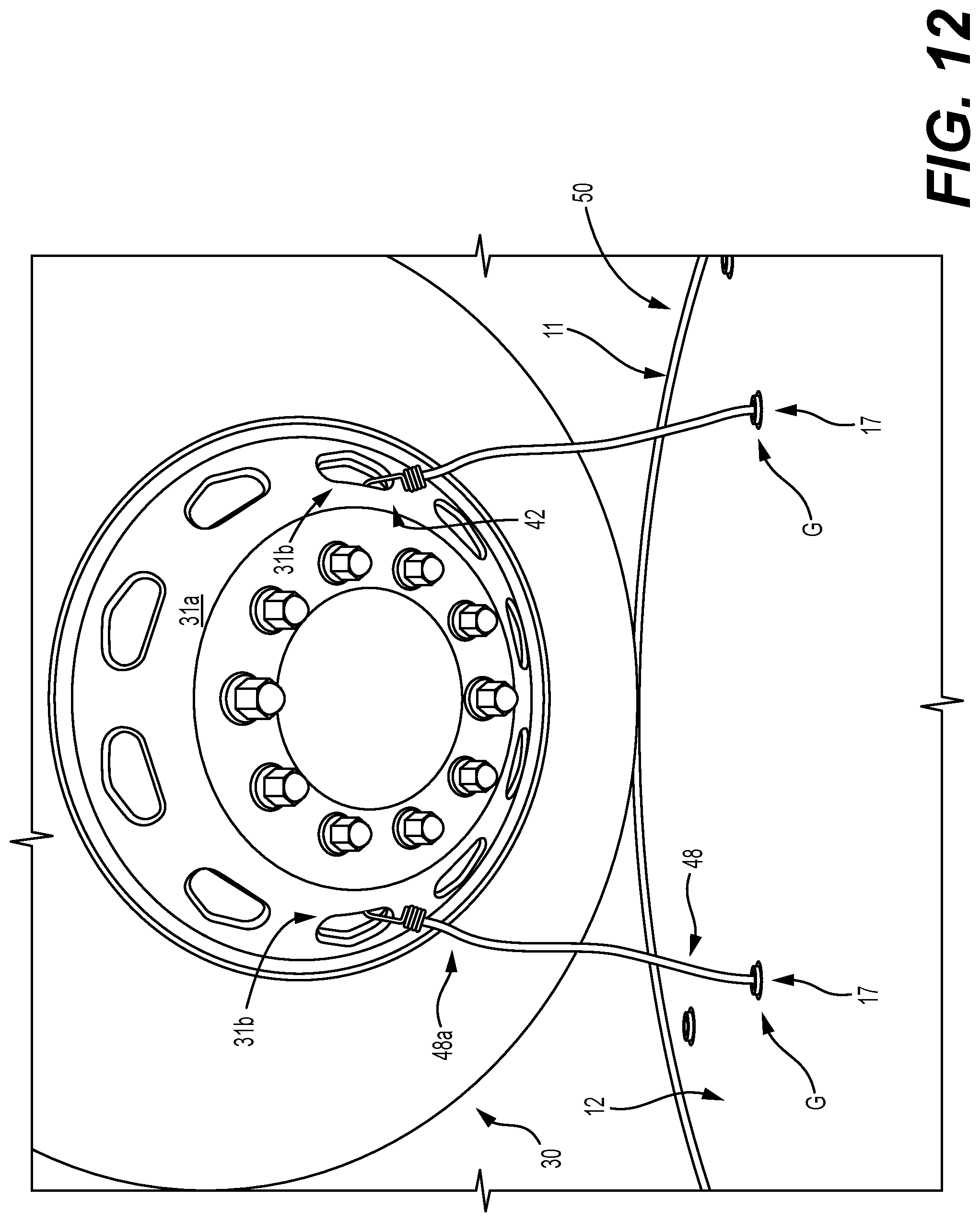 Patent US12325293 Figure 13 – Tire sun shield
