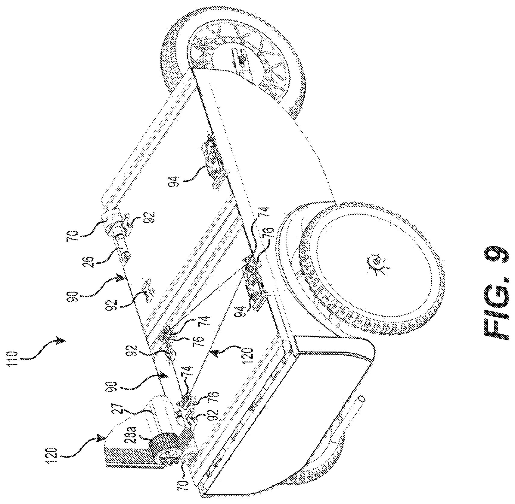 Patent US12325294 Figure 10 – Transportable enclosure with rotary door