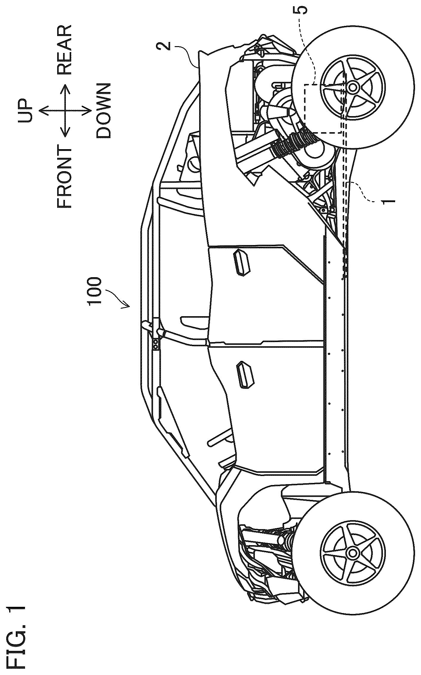 Patent US12325295 Figure 1 – Off-road vehicle