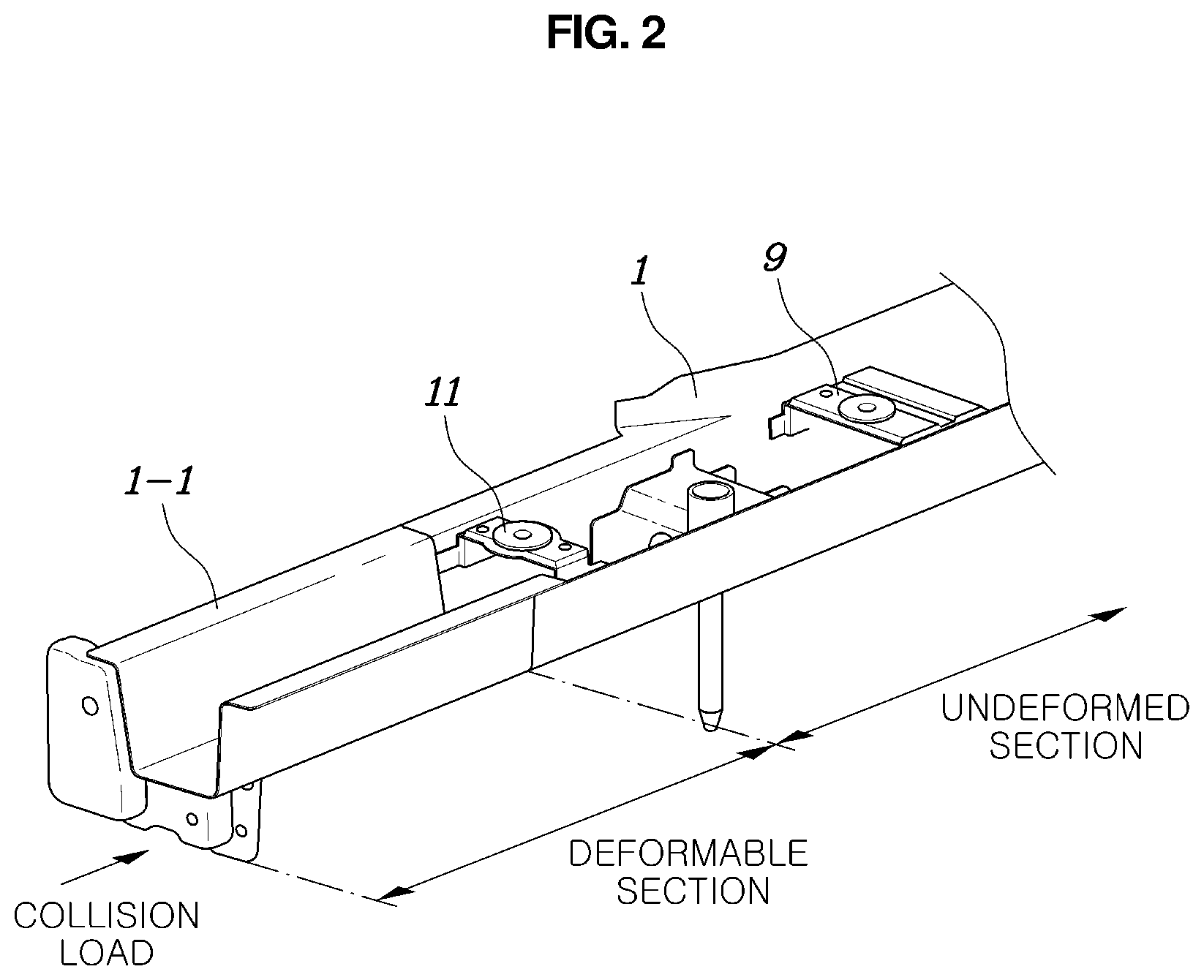 Patent US12325297 Figure 2 – Mounting structure for fuel storage device of vehicle