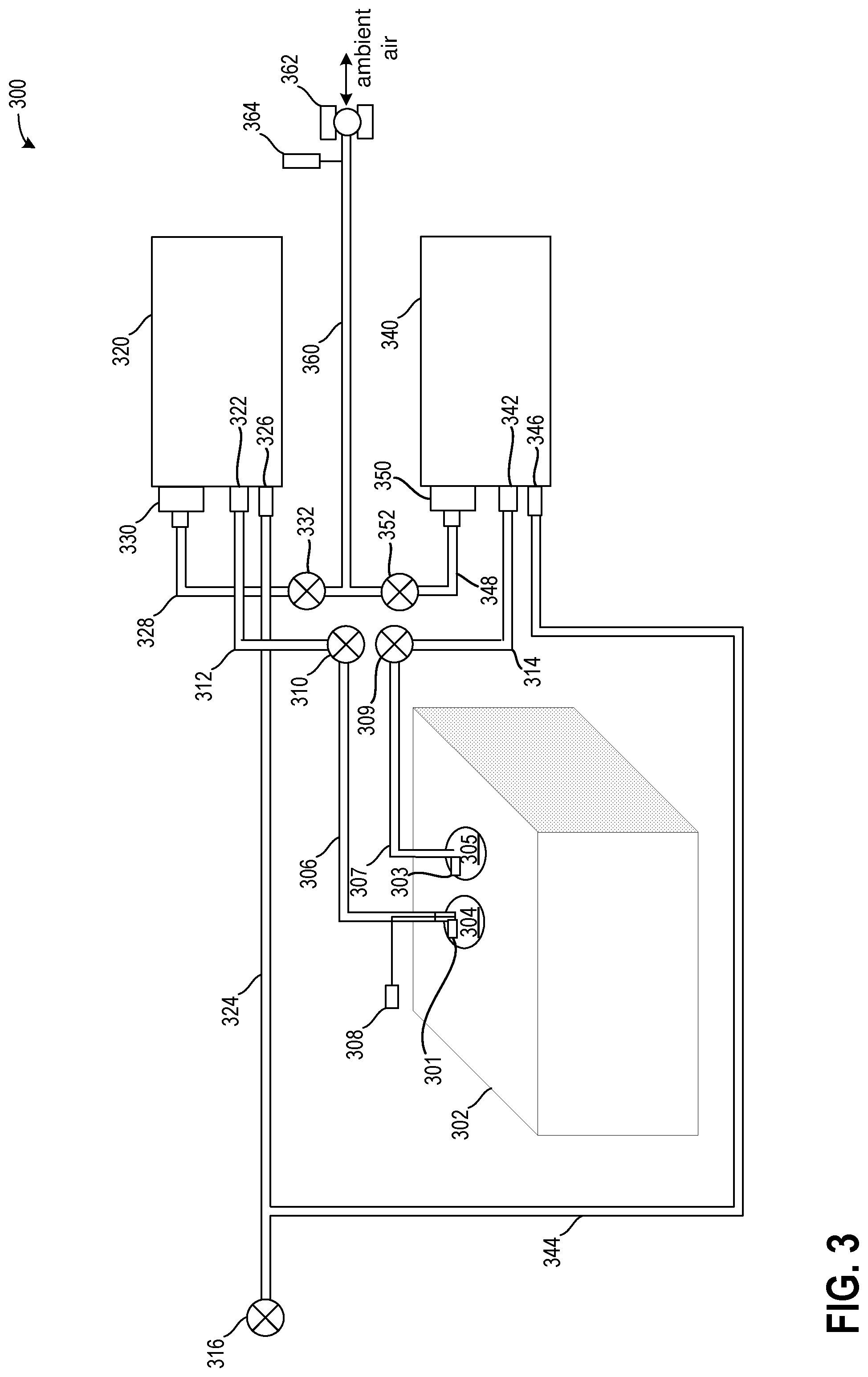 Patent US12325298 Figure 3 – Methods and systems for fuel system