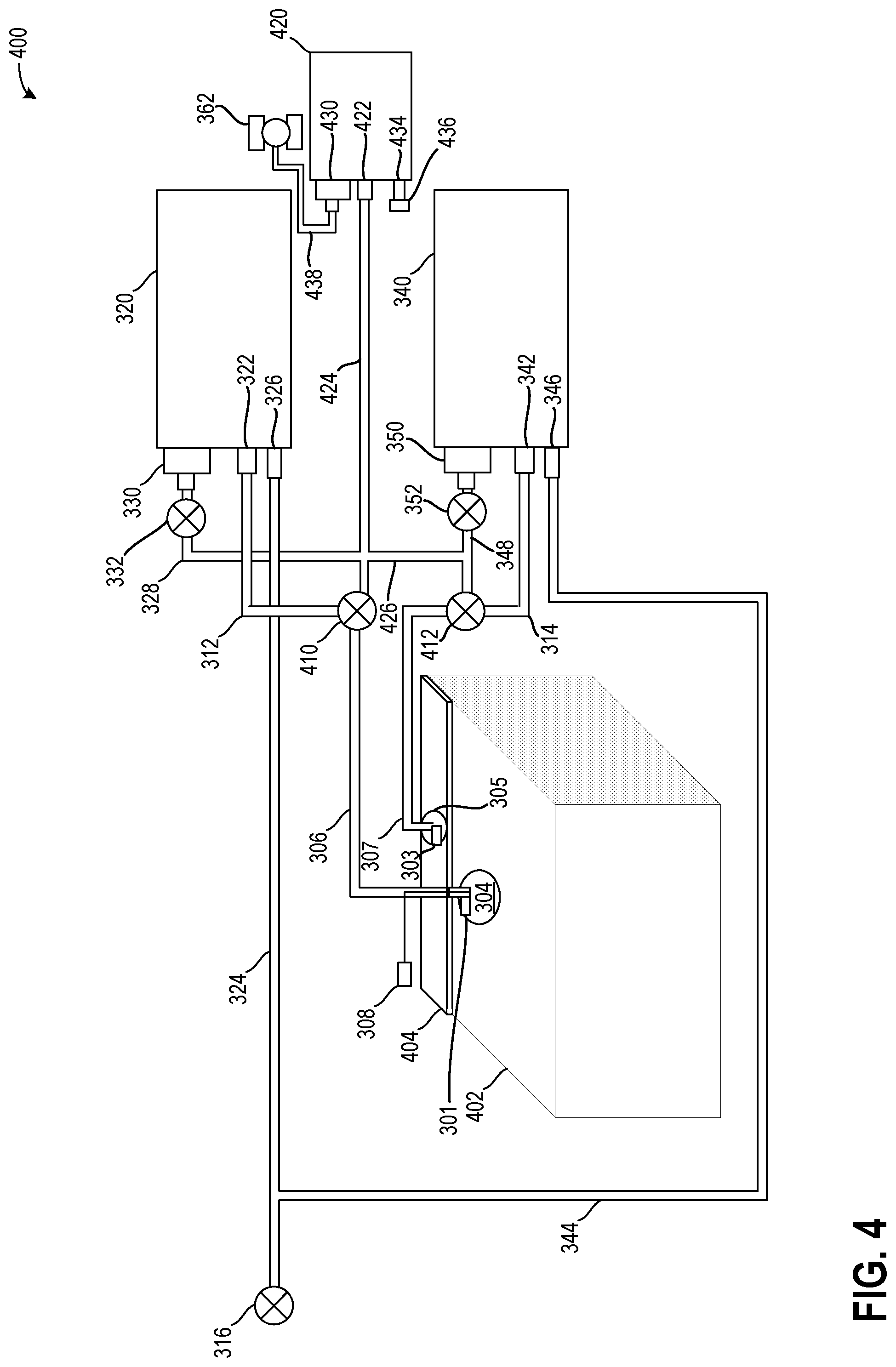 Patent US12325298 Figure 4 – Methods and systems for fuel system