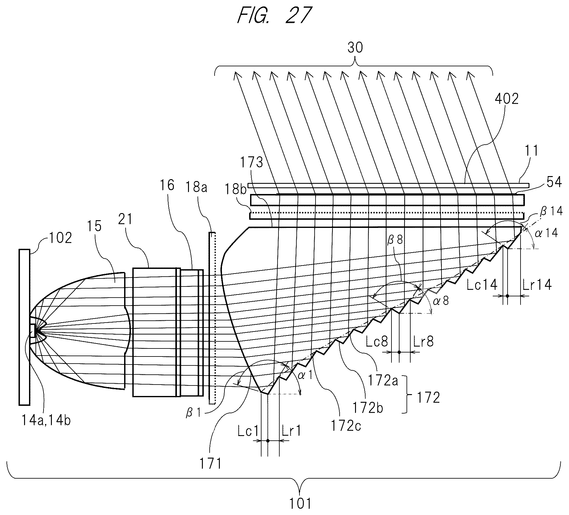 Patent US12325302 Figure 17 – Light source apparatus, and information display system and head-up display apparatus using the same