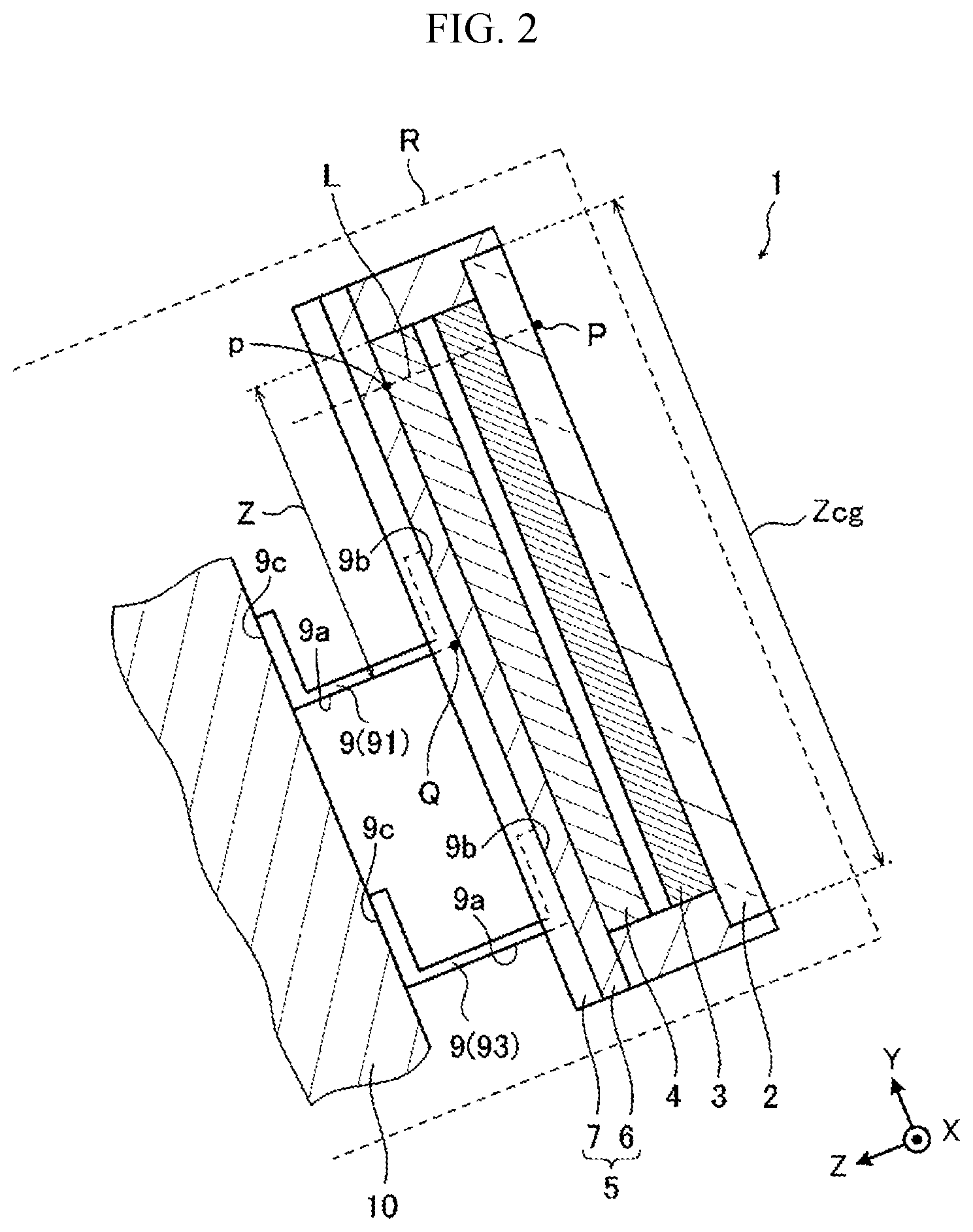 Patent US12325304 Figure 2 – In-vehicle display device