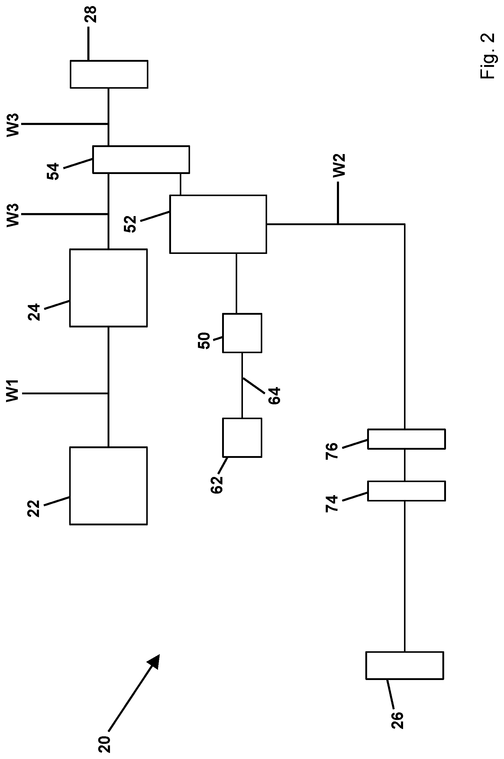 Patent US12325305 Figure 2 – Power-split axle drive and agricultural vehicle
