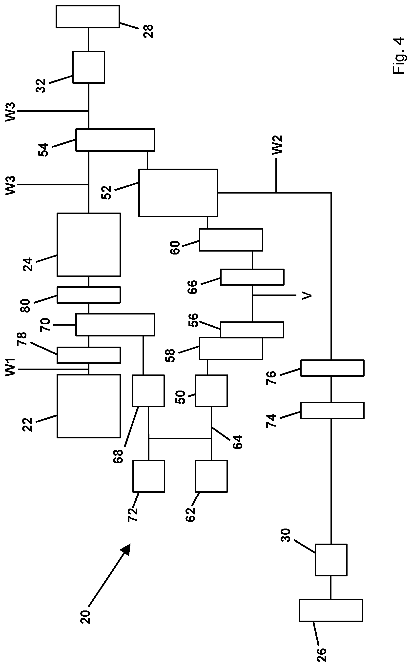 Patent US12325305 Figure 4 – Power-split axle drive and agricultural vehicle