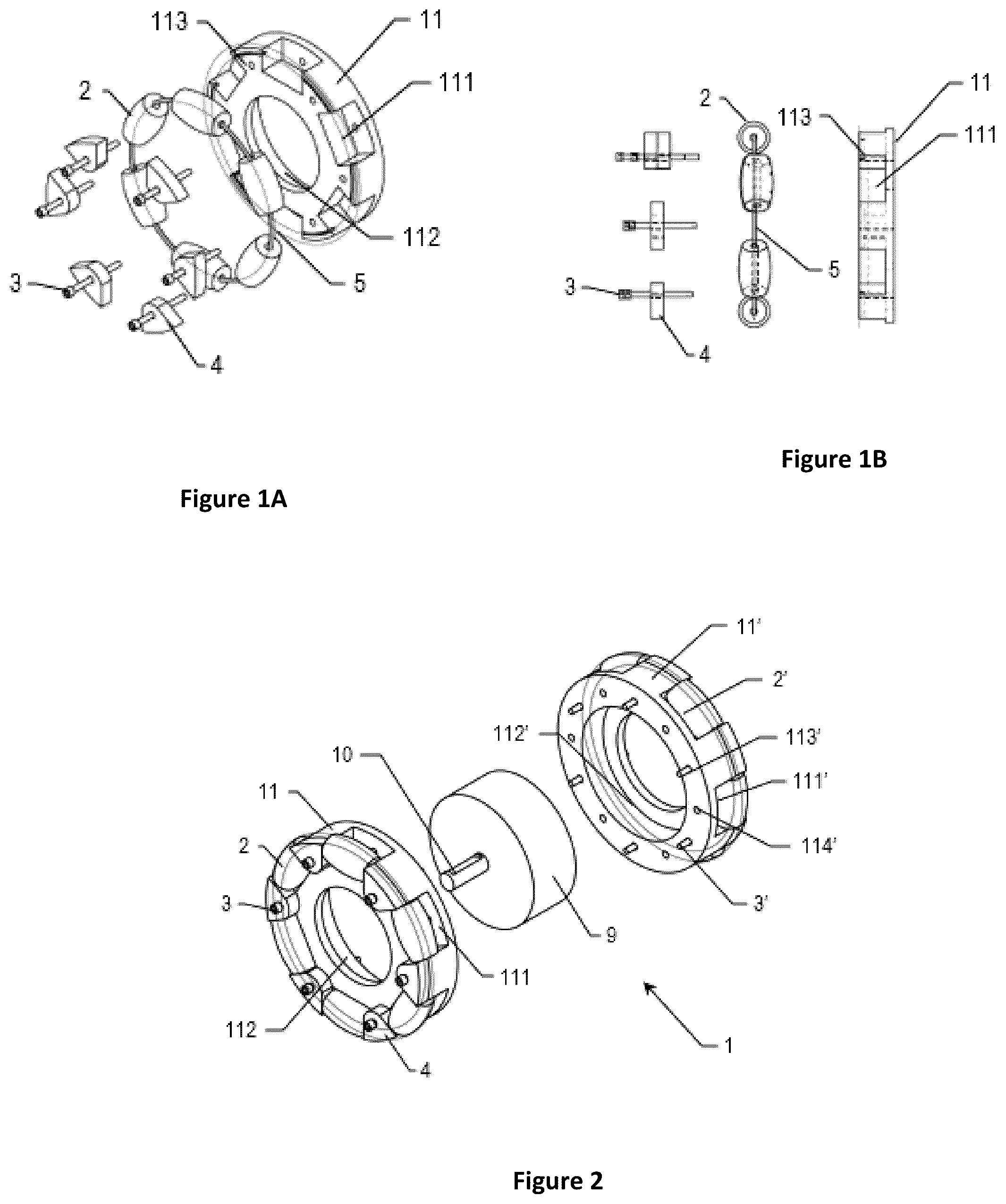 Patent US12325306 Figure 1 – Motor-wheel for an omni-directional mechanism and vehicle using the same