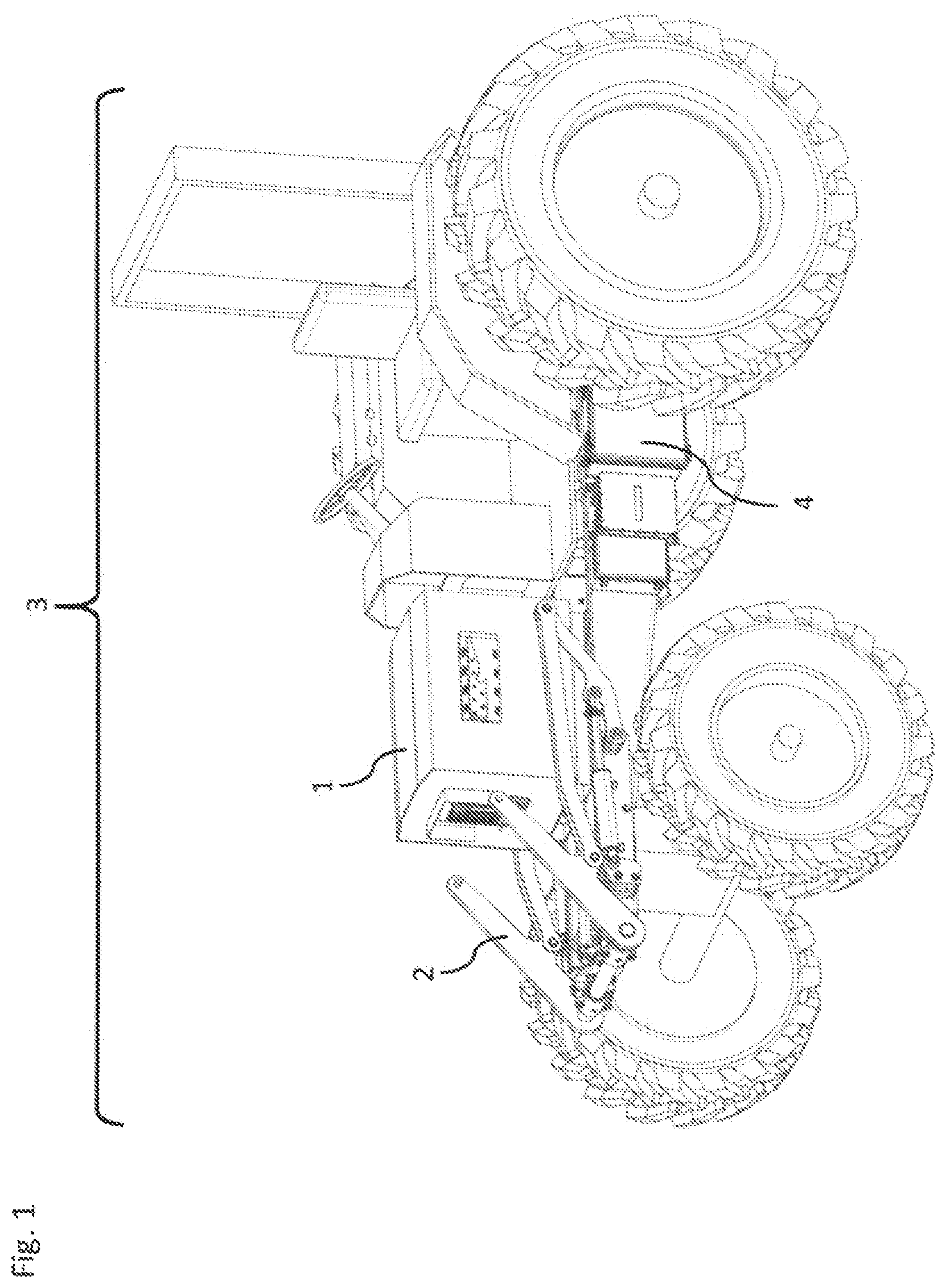 Patent US12325321 — Battery and lift — Figure 1