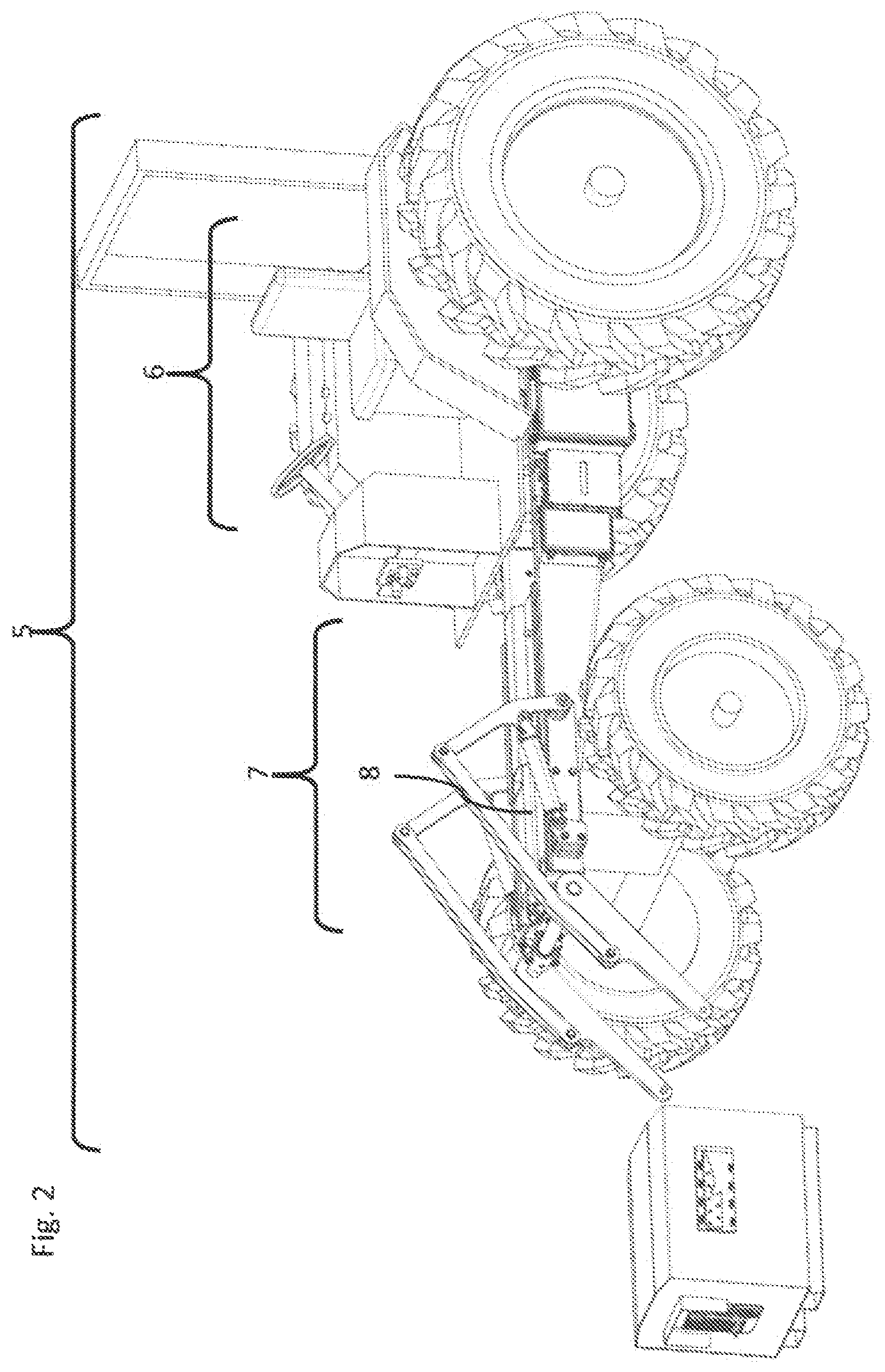 Patent US12325321 Figure 2 – Battery and lift