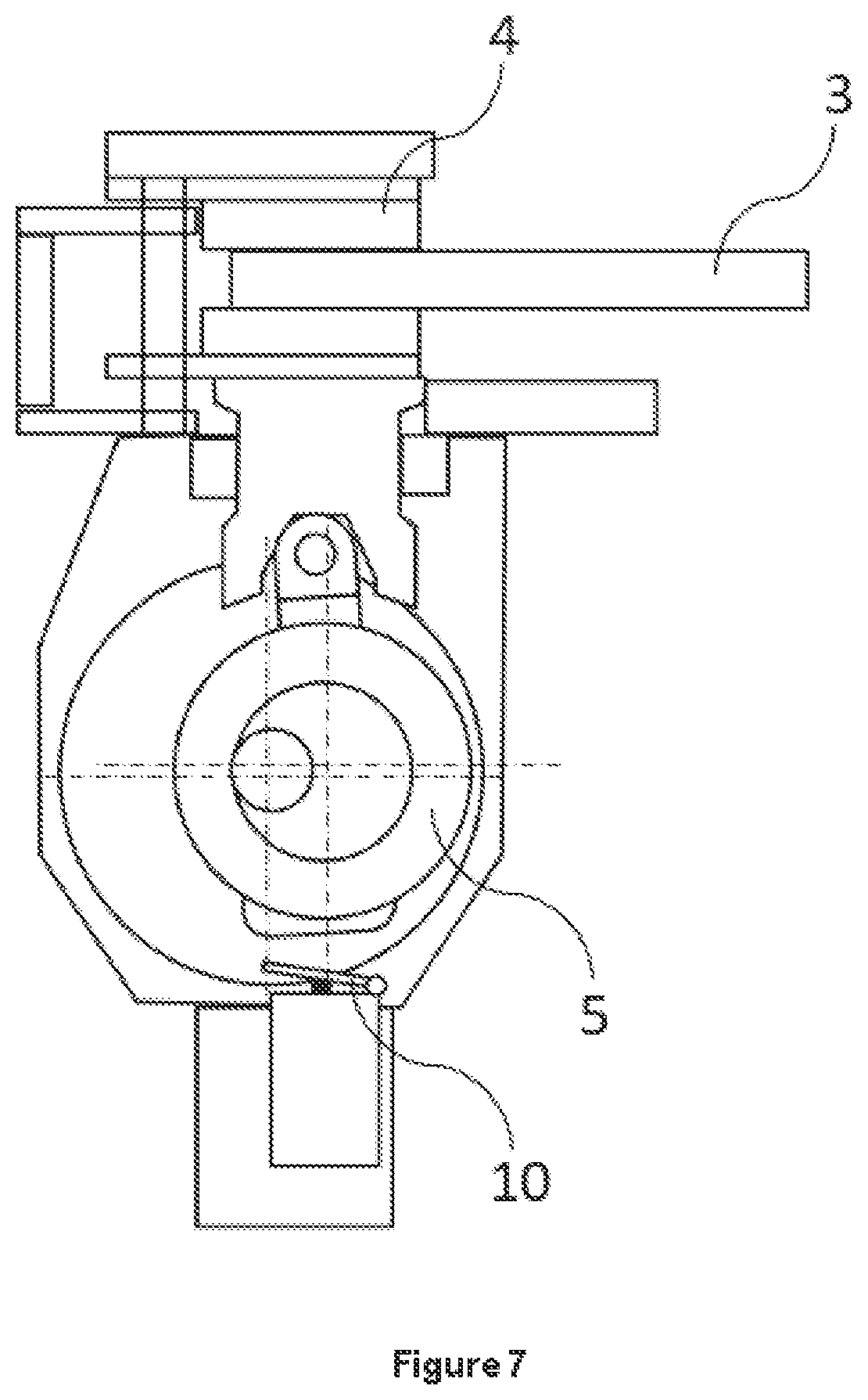 Patent US12325331 Figure 5 – Brake system