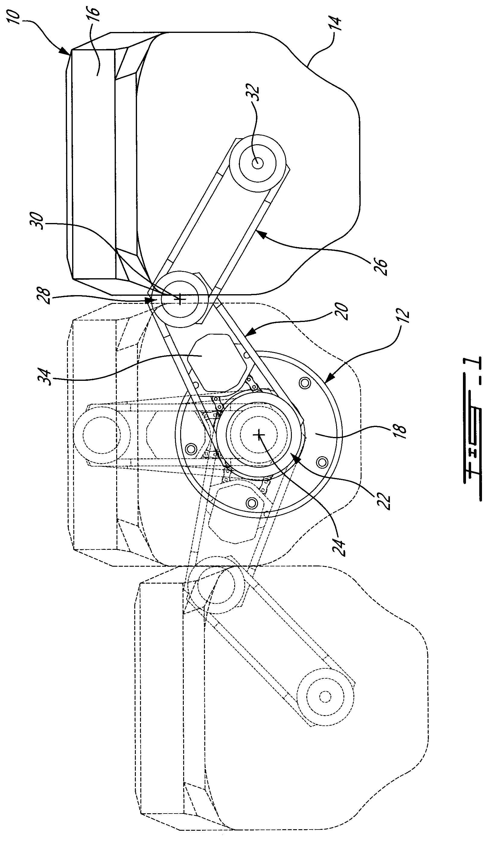 Patent US12325333 Figure 1 – Multi-pivot seat base assembly