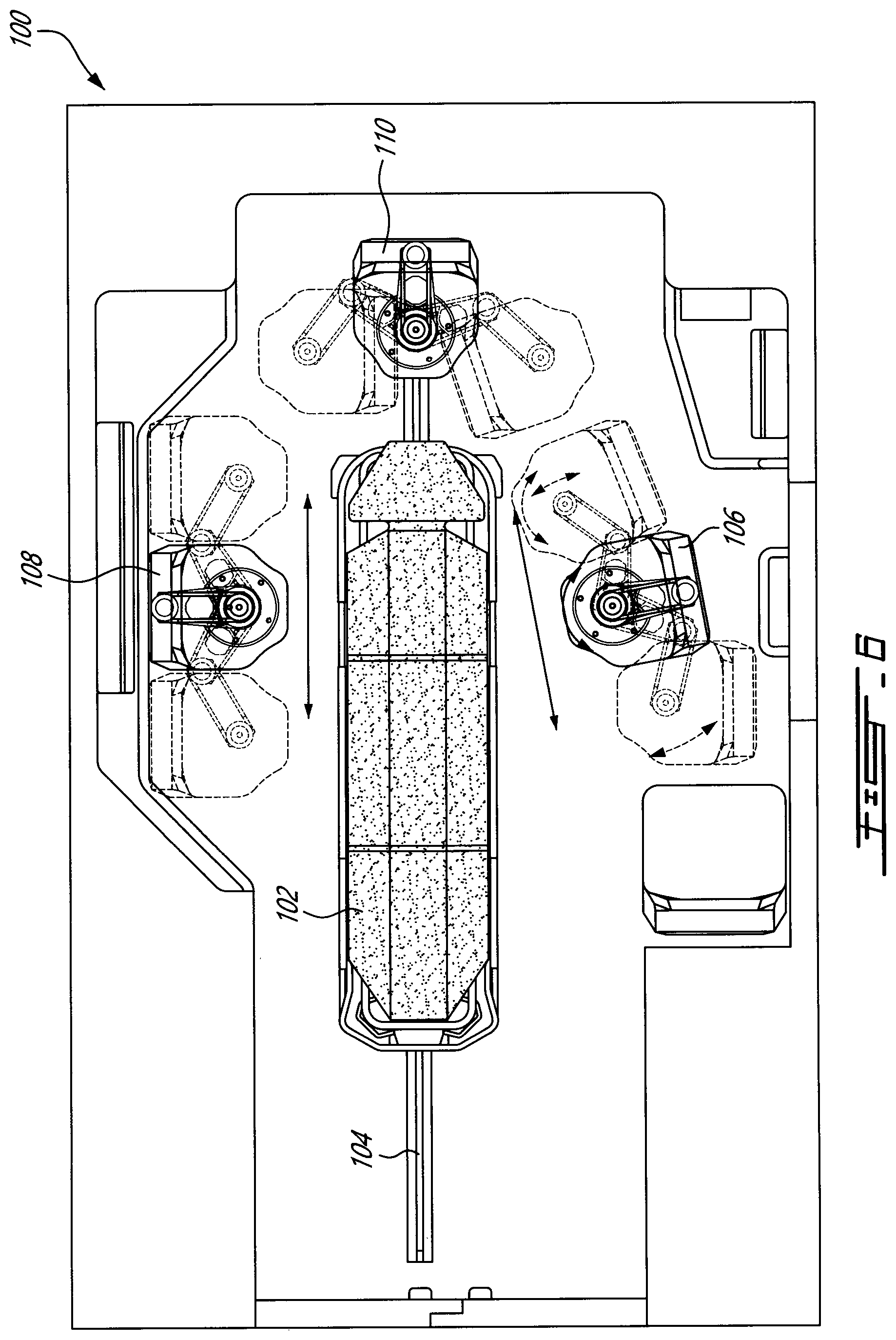 Patent US12325333 Figure 6 – Multi-pivot seat base assembly