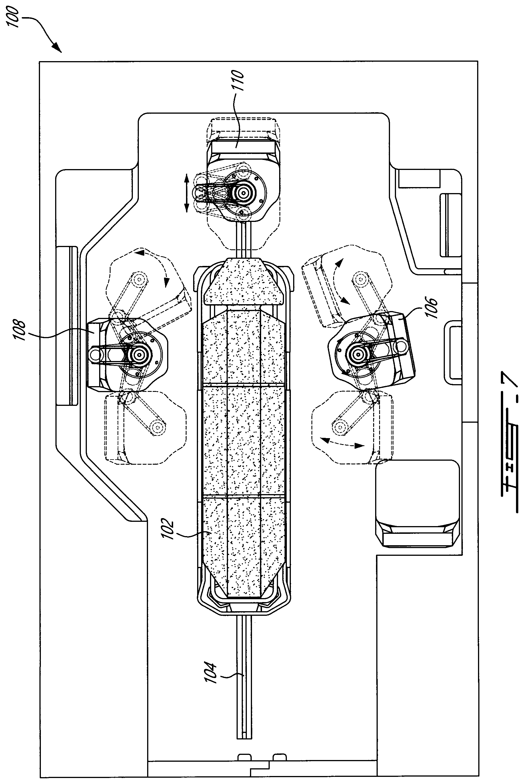 Patent US12325333 Figure 7 – Multi-pivot seat base assembly