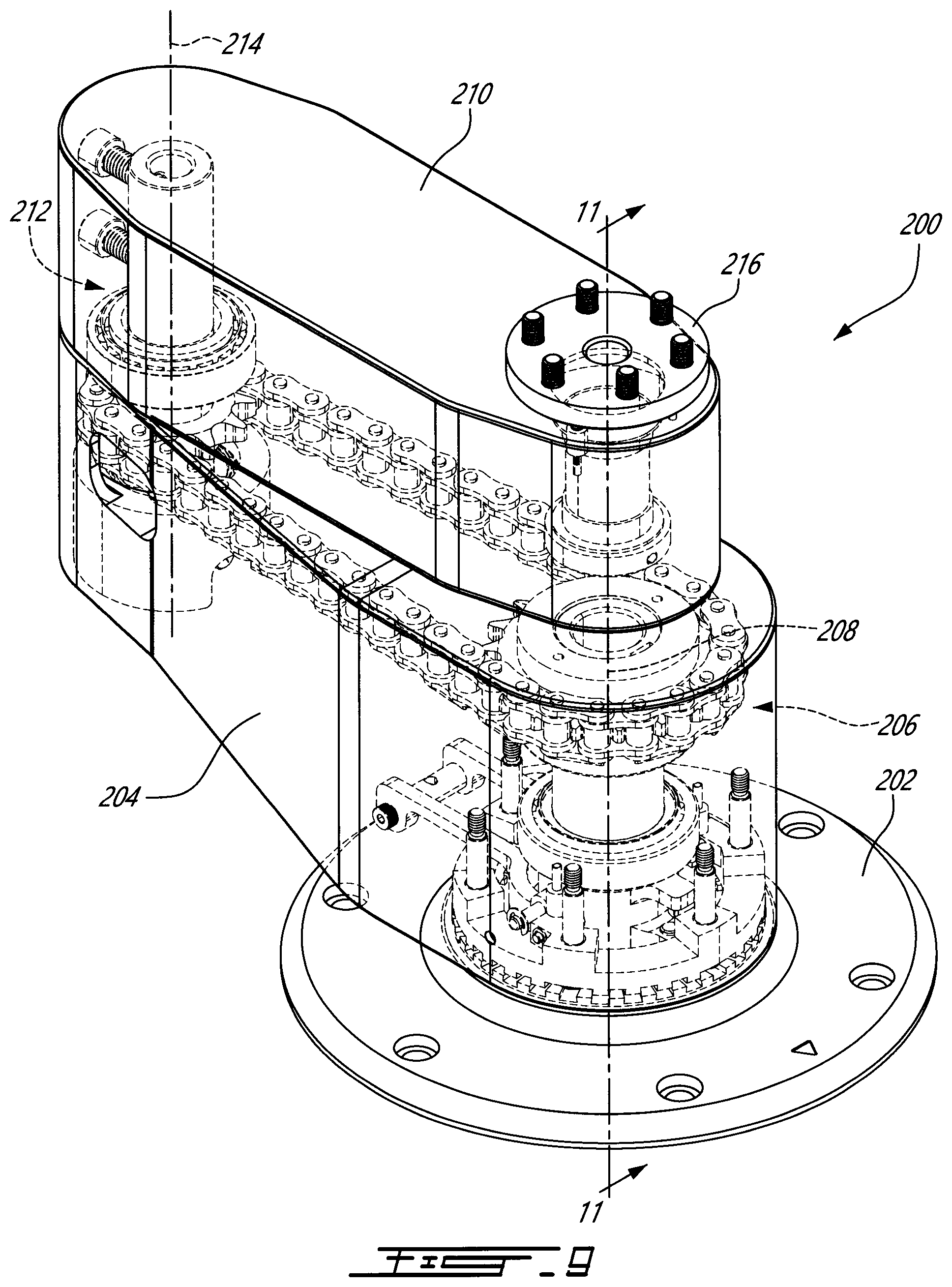 Patent US12325333 Figure 9 – Multi-pivot seat base assembly