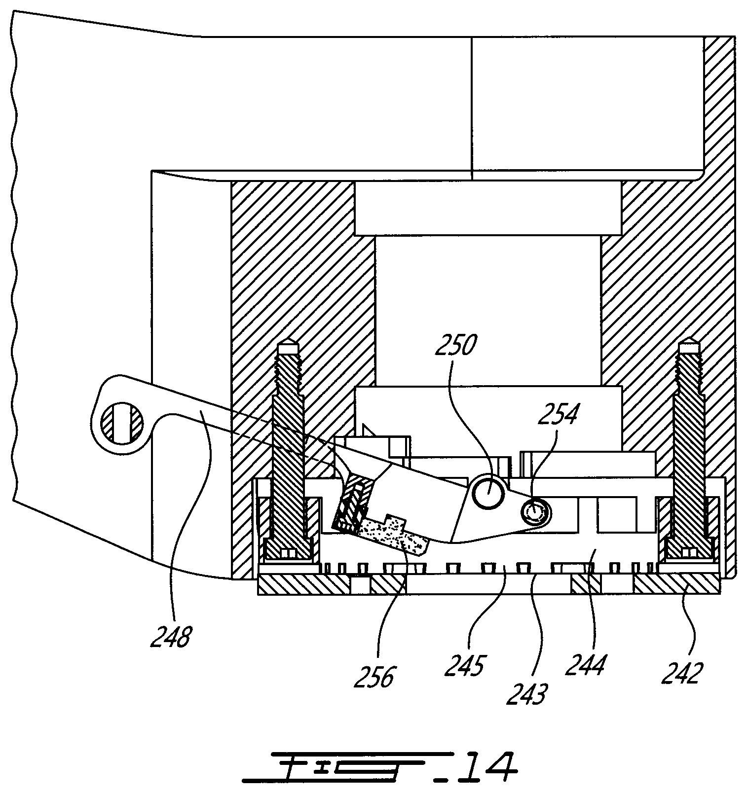 Patent US12325333 Figure 14 – Multi-pivot seat base assembly