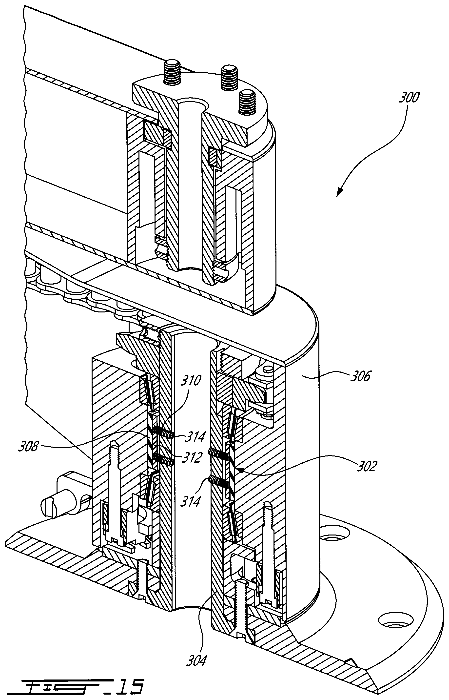 Patent US12325333 Figure 15 – Multi-pivot seat base assembly