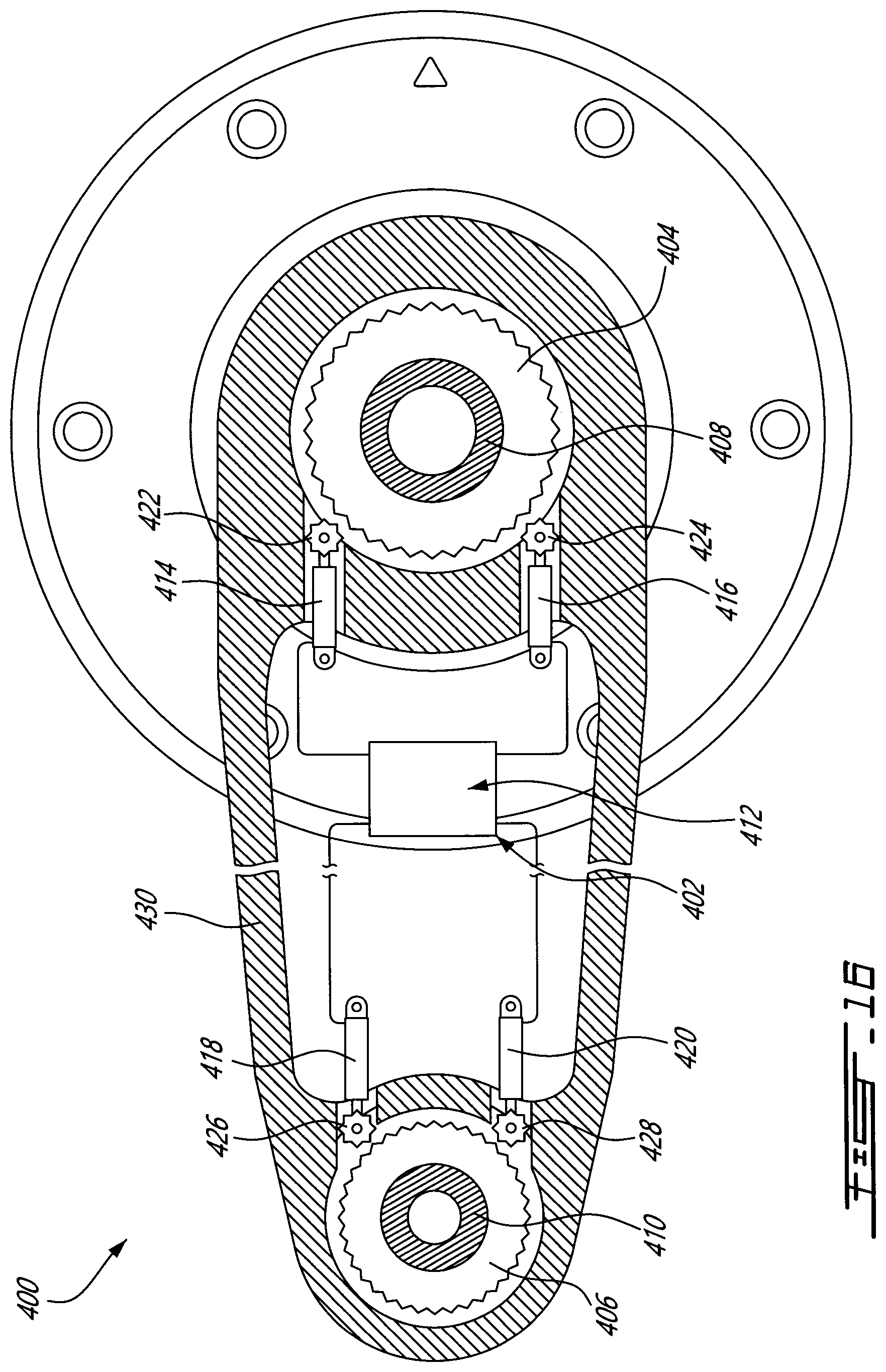 Patent US12325333 Figure 16 – Multi-pivot seat base assembly