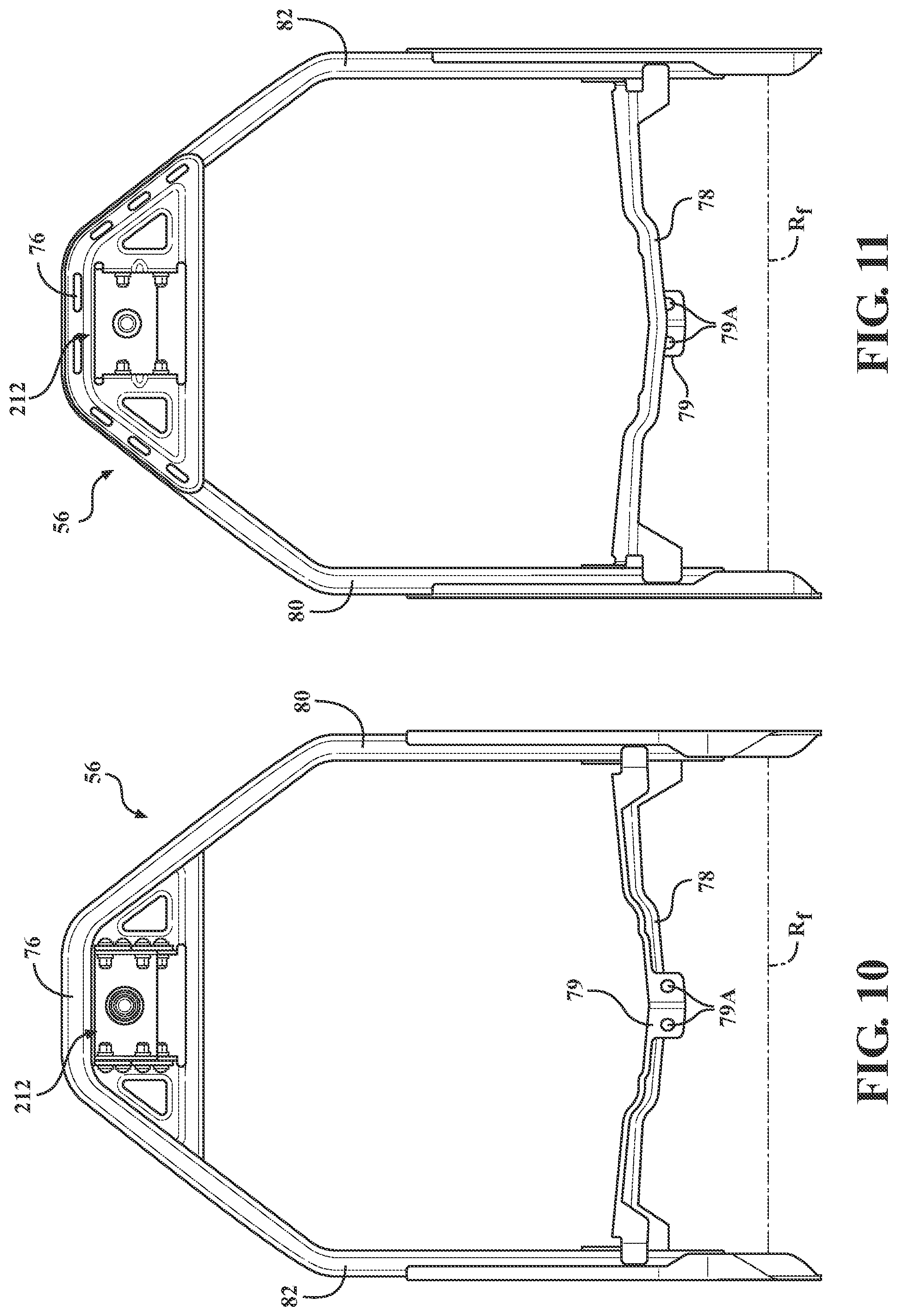 Patent US12325341 Figure 10 – Seat assemblies having fixed frames and movable seat cushions and movable seat backs with power lumbar mechanisms, tilt mechanisms, and heating/cooling mechanisms