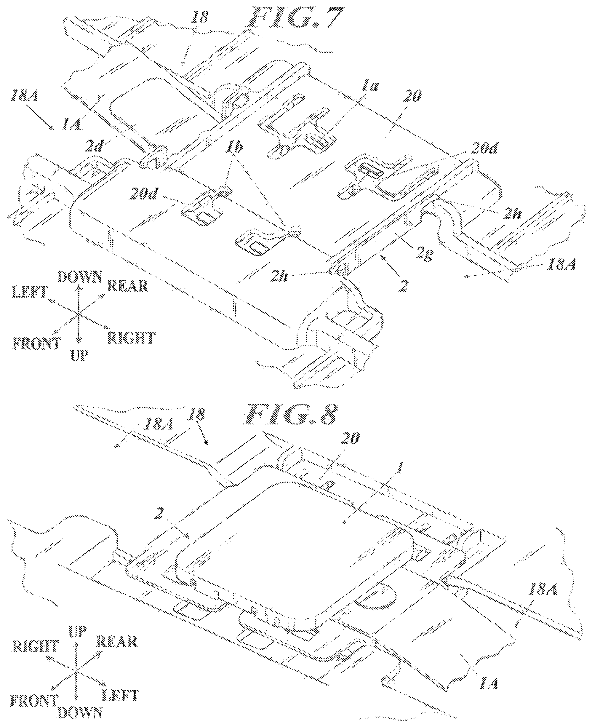 Patent US12325343 Figure 6 – Sensor disposition structure in seat