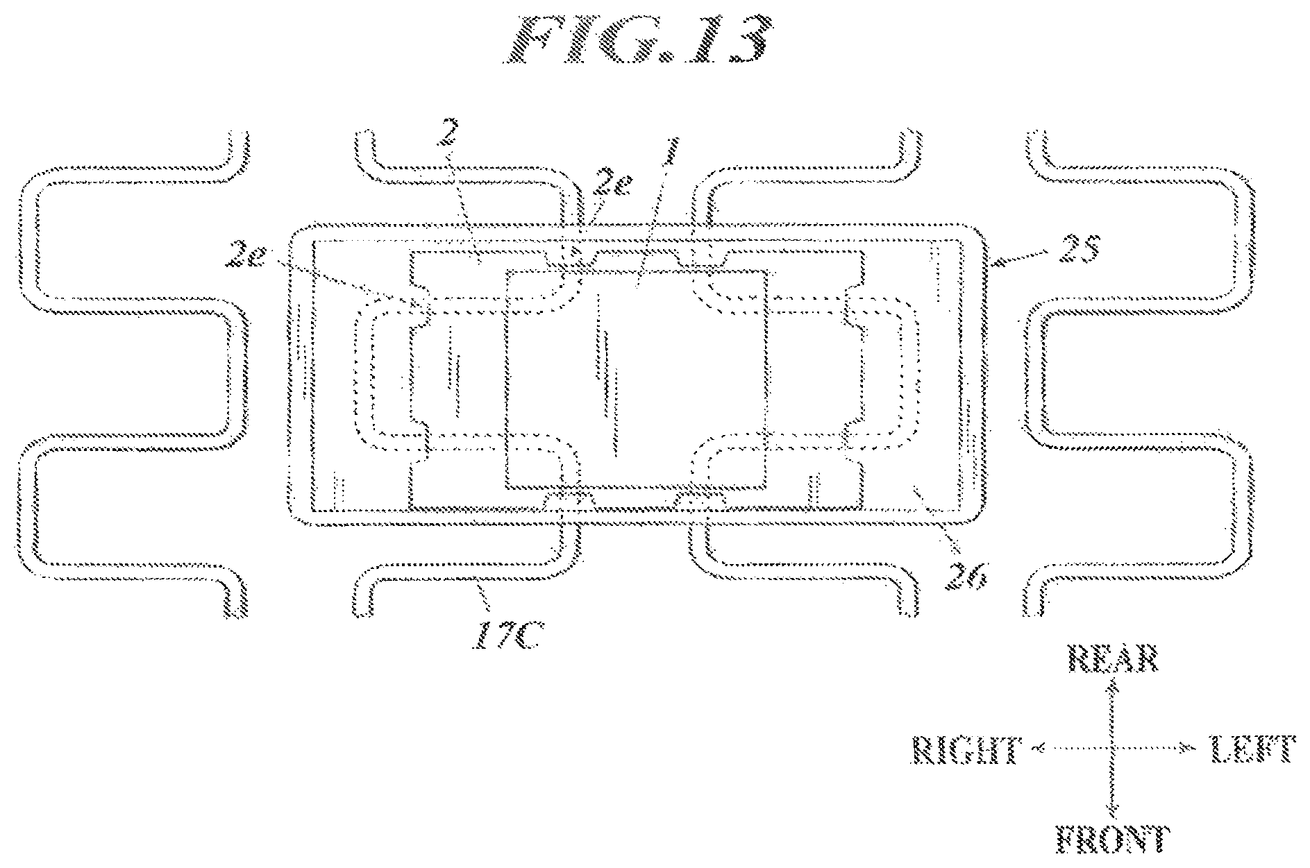 Patent US12325343 Figure 10 – Sensor disposition structure in seat